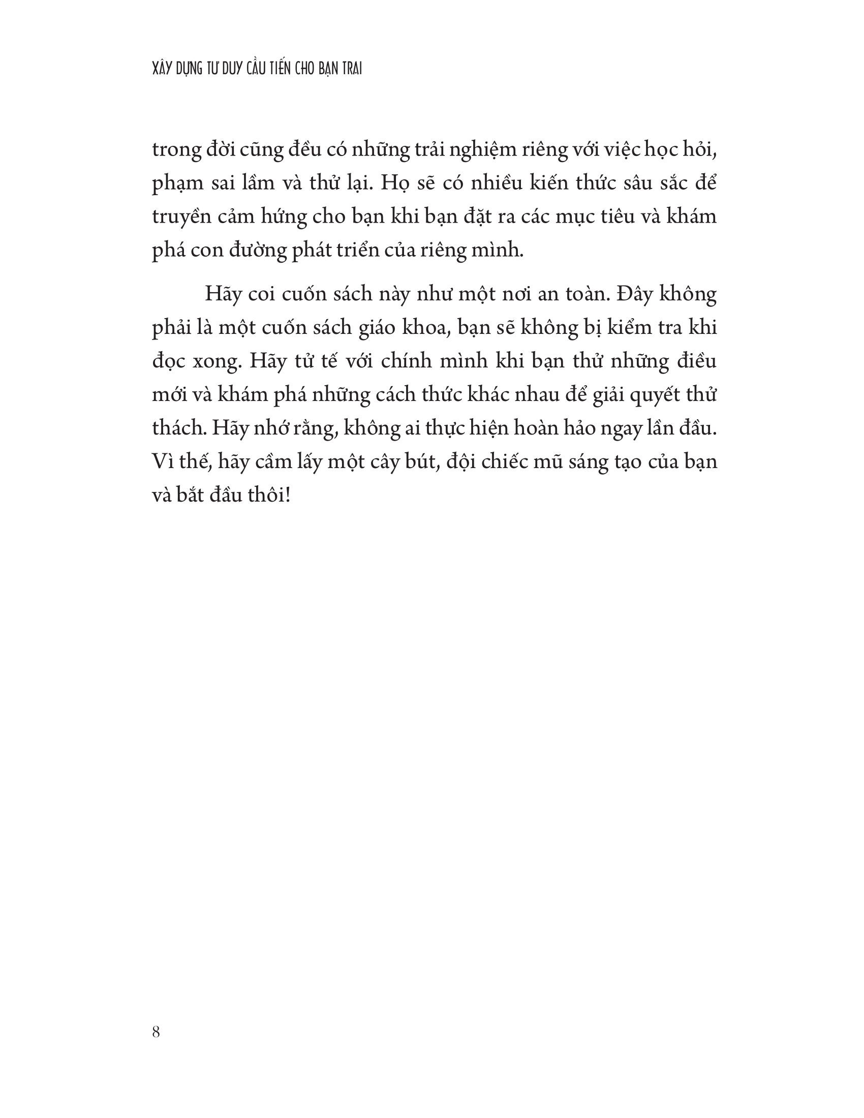 xây dựng tư duy cầu tiến cho bạn trai - Ảnh 9