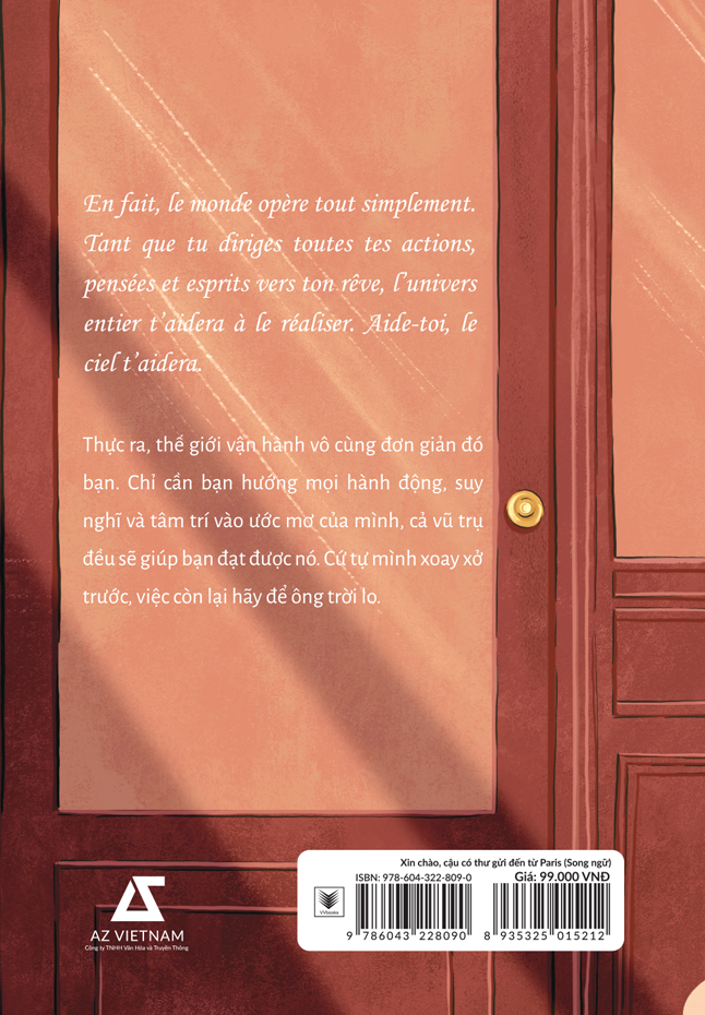 xin chào, cậu có thư gửi đến từ paris - song ngữ pháp-việt - Ảnh 3