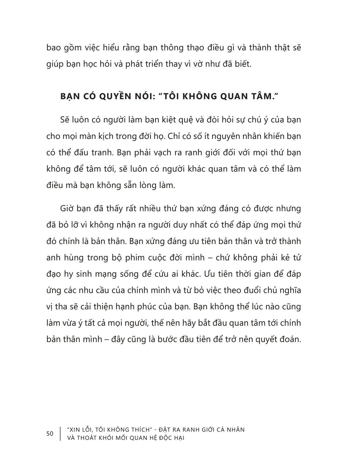 “xin lỗi, tôi không thích” - đặt ra ranh giới cá nhân và thoát khỏi mối quan hệ độc hại - Ảnh 9