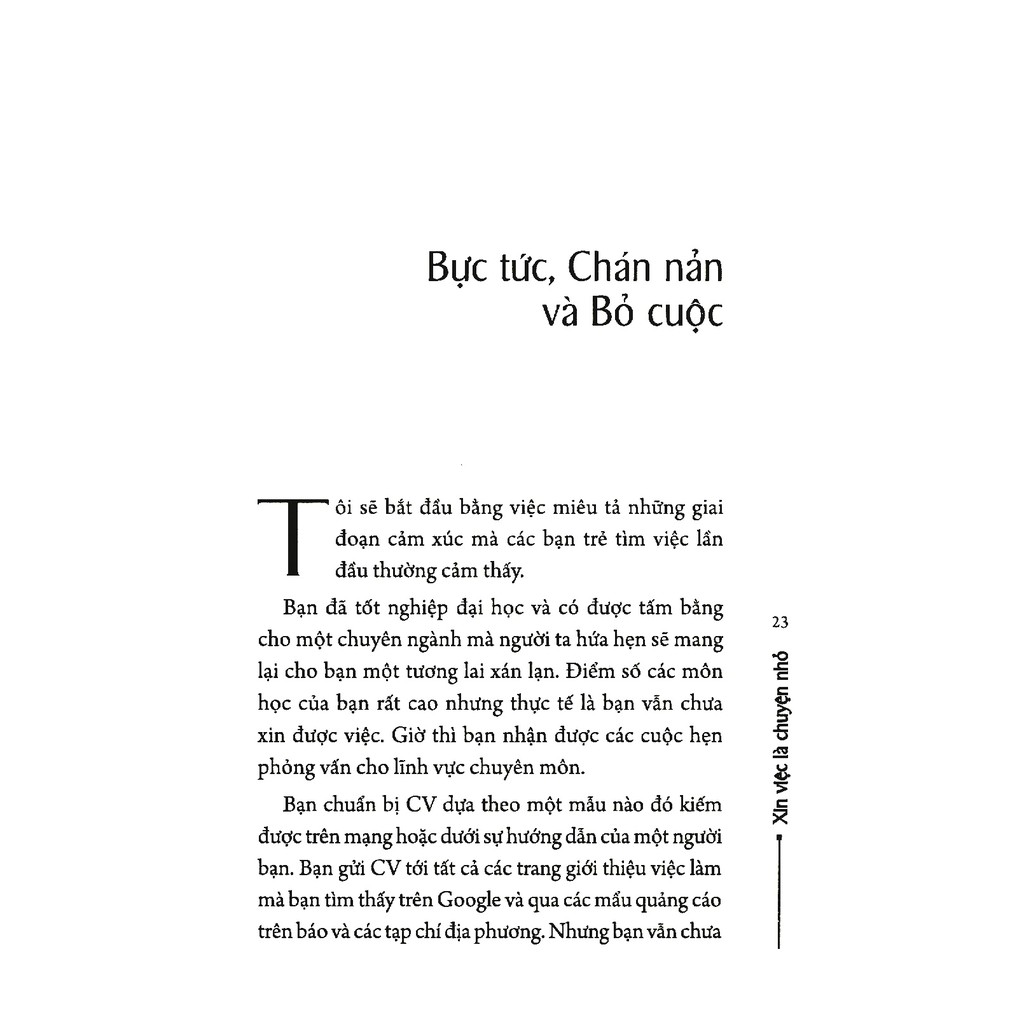 xin việc là chuyện nhỏ - Ảnh 5