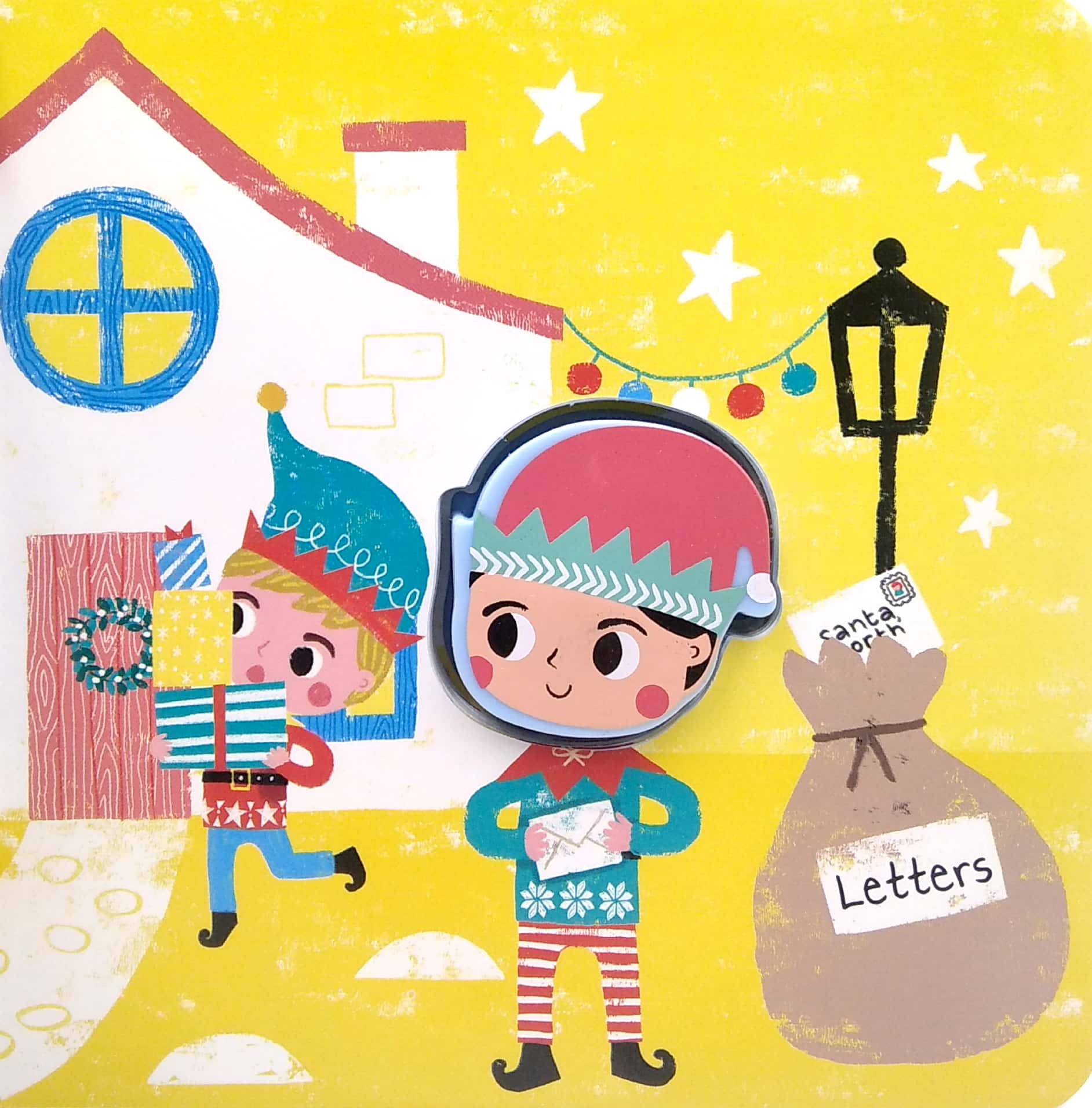 xmas silicon squeaky books - elves - Ảnh 4