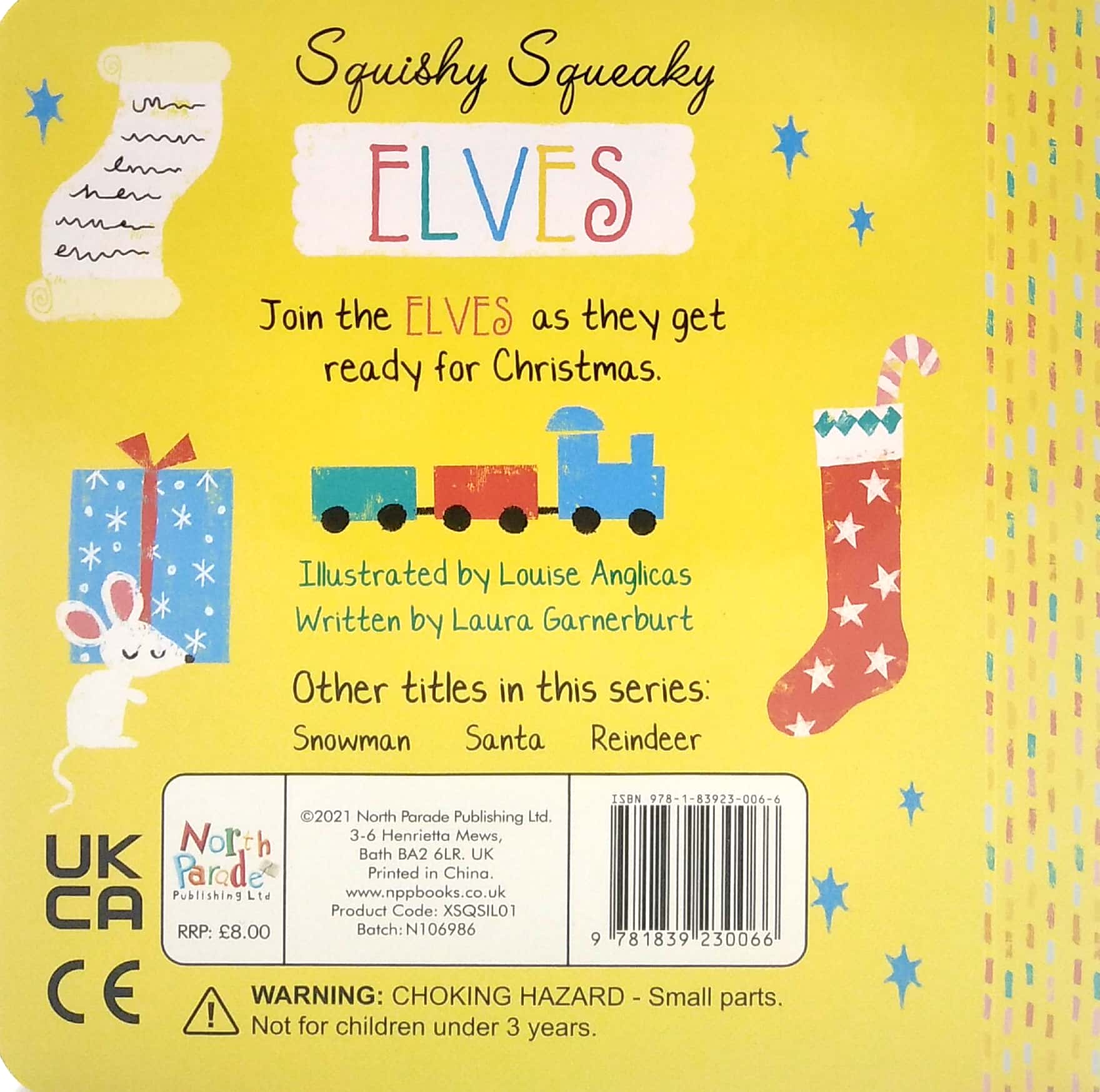 xmas silicon squeaky books - elves - Ảnh 6