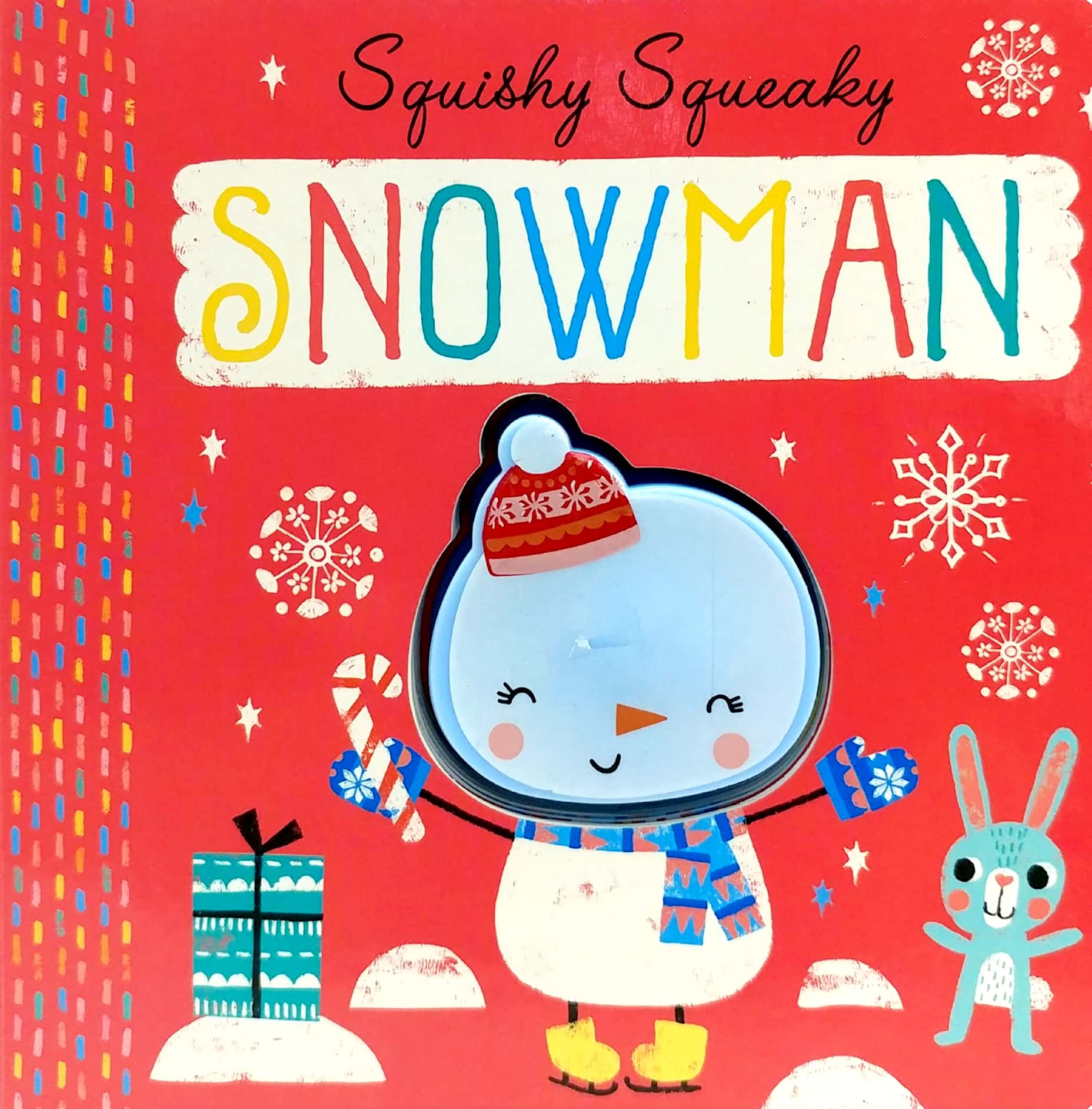 xmas silicon squeaky books - snowman - Ảnh 2
