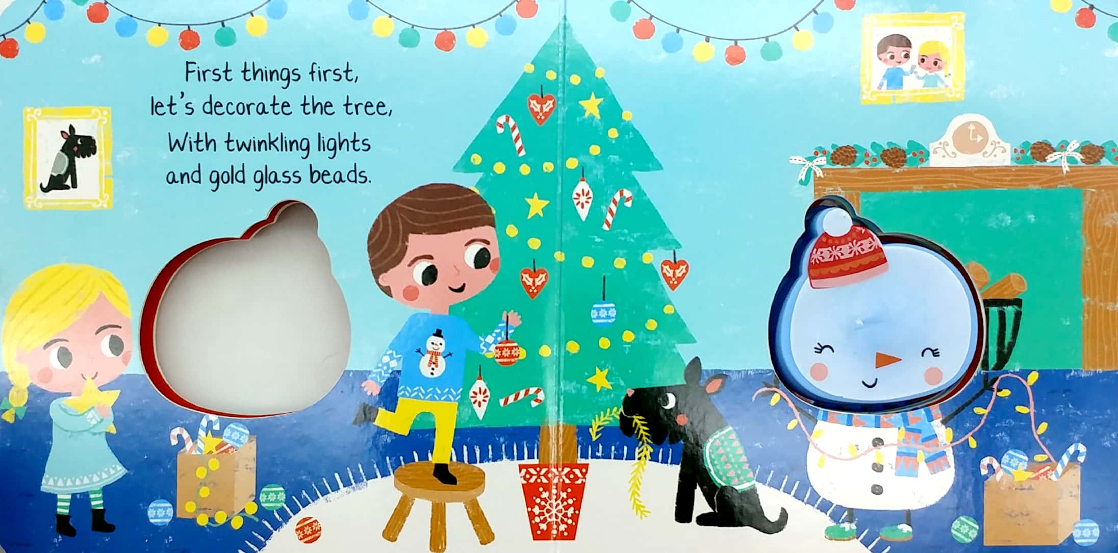 xmas silicon squeaky books - snowman - Ảnh 4