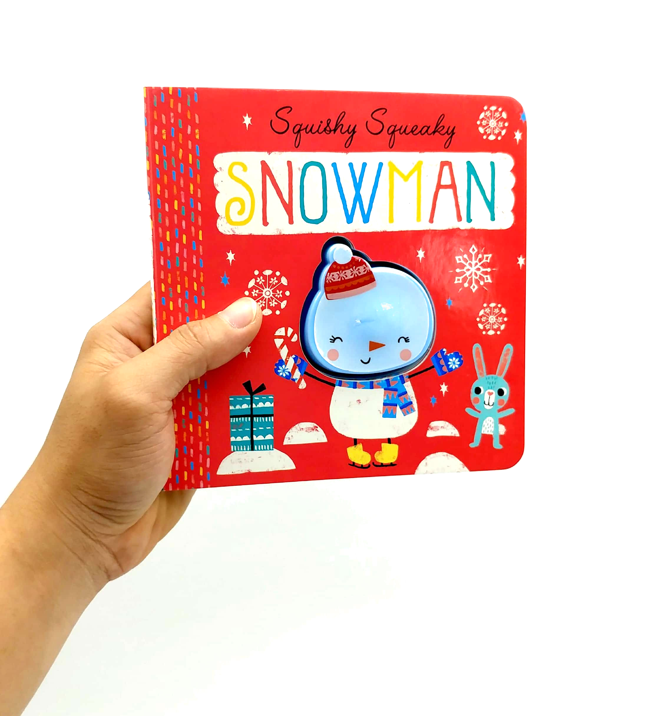 xmas silicon squeaky books - snowman - Ảnh 7