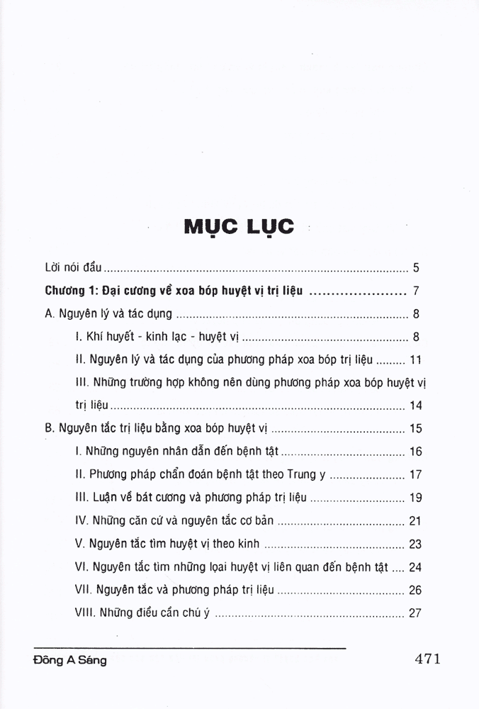 Xoa Bóp Huyệt Vị (Phương Pháp Trị Liệu Đặc Sắc Của Y Học Trung Quốc) - Ảnh 2