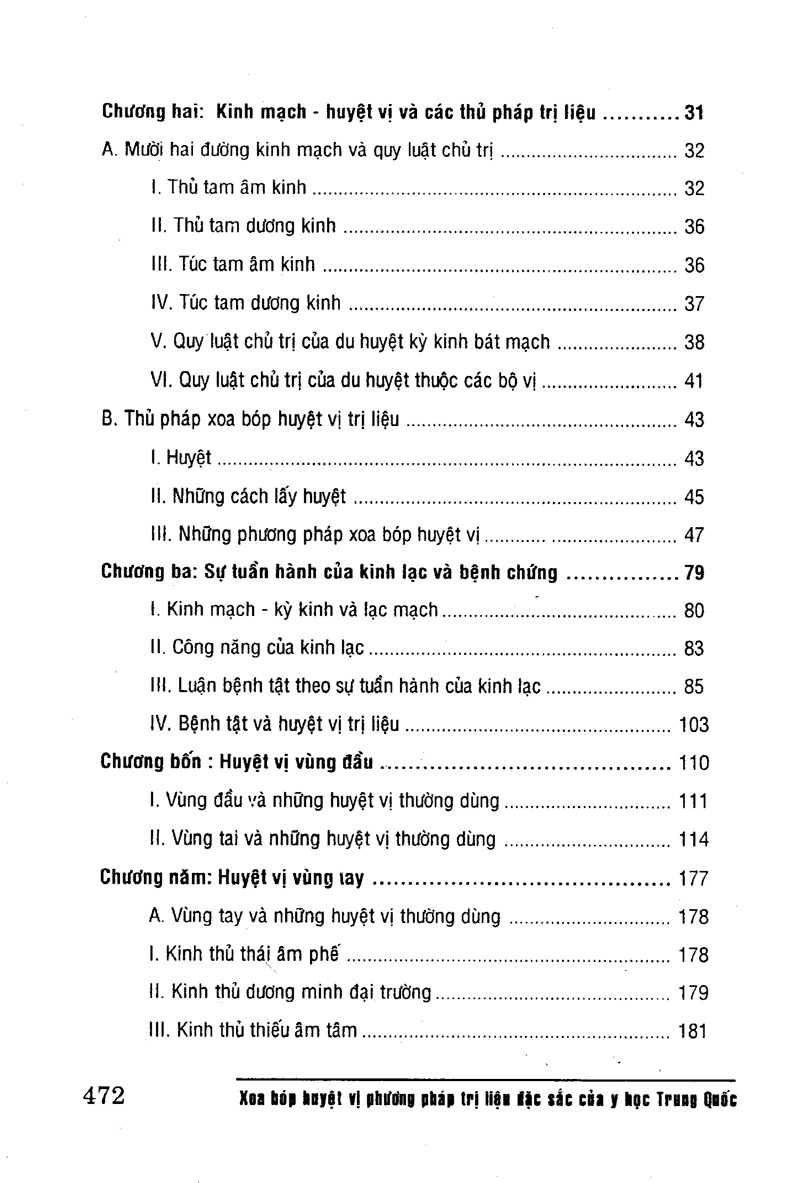 Xoa Bóp Huyệt Vị (Phương Pháp Trị Liệu Đặc Sắc Của Y Học Trung Quốc) - Ảnh 5