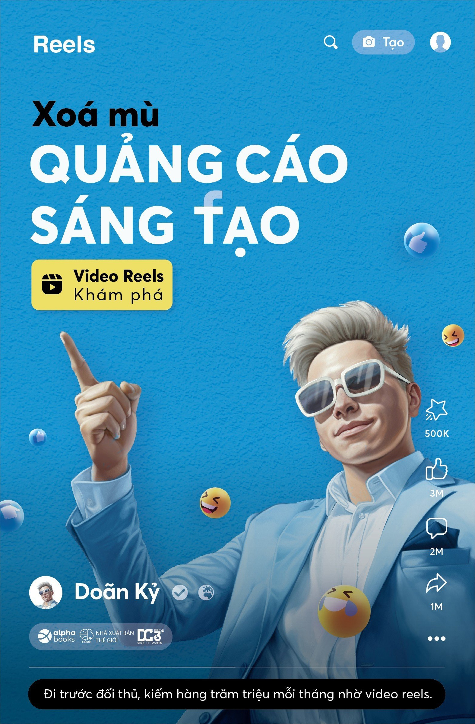 xóa mù quảng cáo sáng tạo - video reels khám phá - Ảnh 2