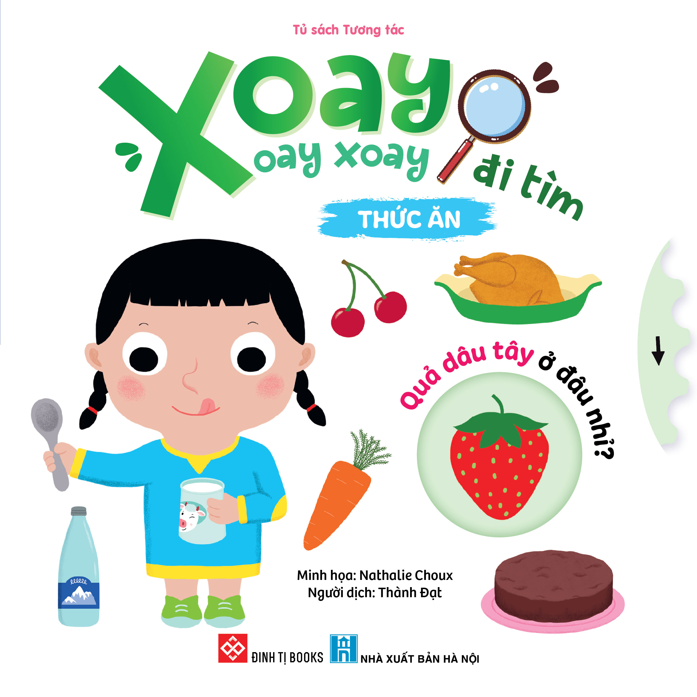 xoay xoay xoay đi tìm - thức ăn - bìa cứng - Ảnh 2