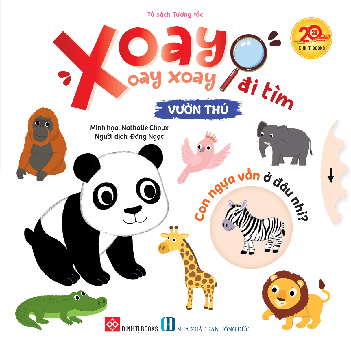 Xoay Xoay Xoay Đi Tìm - Vườn Thú - Bìa Cứng - Ảnh 2