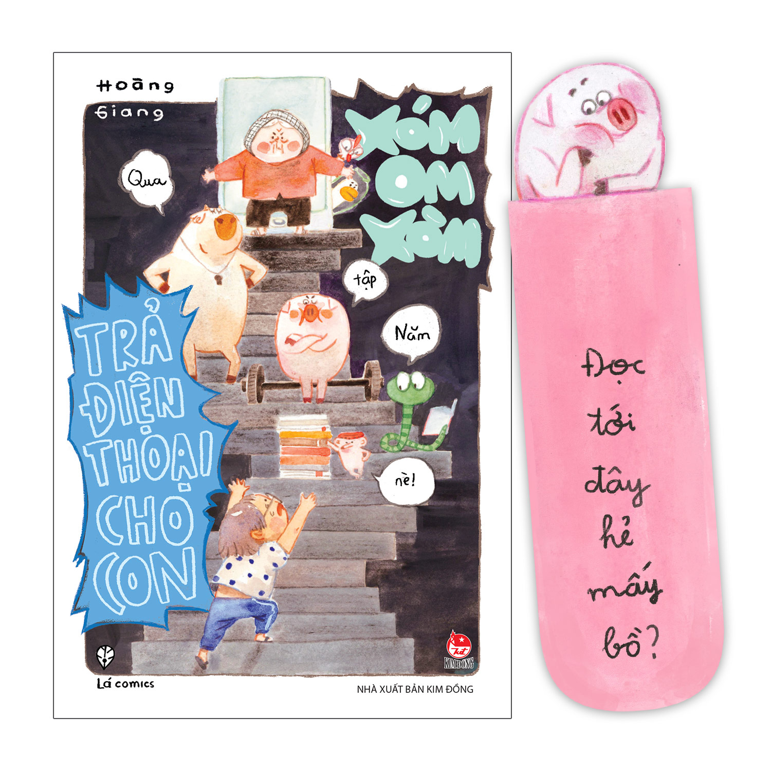 Xóm Om Xòm - Tập 5 - Trả Điện Thoại Cho Con - Tặng Kèm Bookmark - Ảnh 2