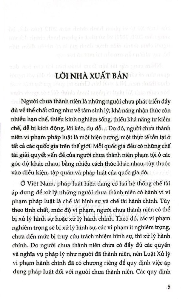 xử phạt vi phạm hành chính đối với người chưa thành niên - thực trạng và hướng hoàn thiện - Ảnh 6