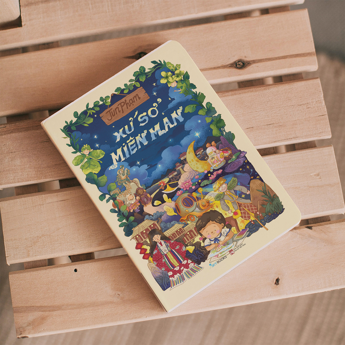 xứ sở miên man - bản đặc biệt - tặng kèm 1 bookmark + 2 sticker + 2 postcard + sổ tay - Ảnh 4