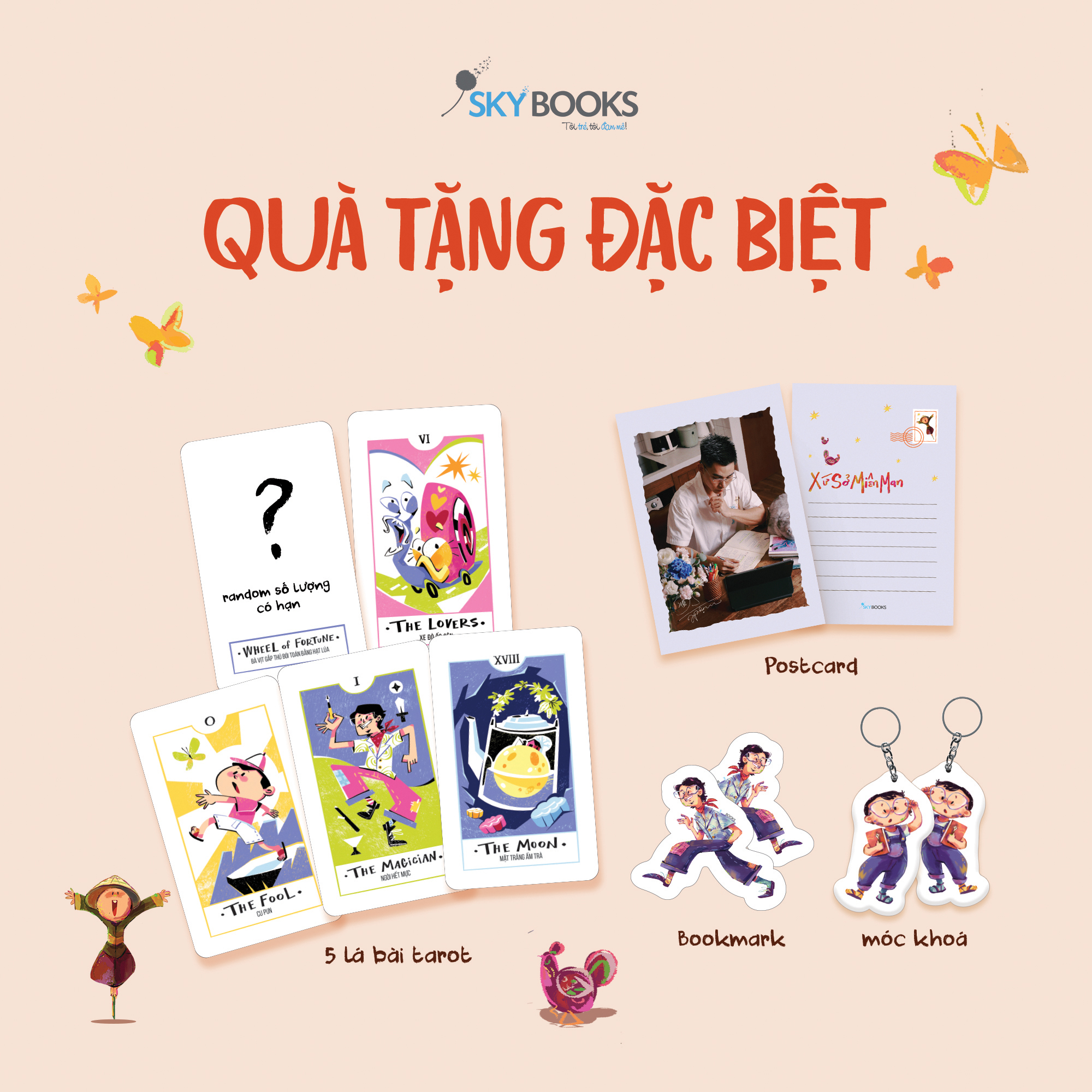Xu So Mien Man - Ban Sieu Dac Biet - Tang Kem 1 Bookmark + 1 Postcard Hinh Tac Gia + 1 Moc Khoa Nhua Nhan Vat + 4 The Bai Tarot + 1 The Bai Tarot Limited Ngau Nhien + 1 Dai Sach - Doc Quyen Fahasa - Ảnh 4