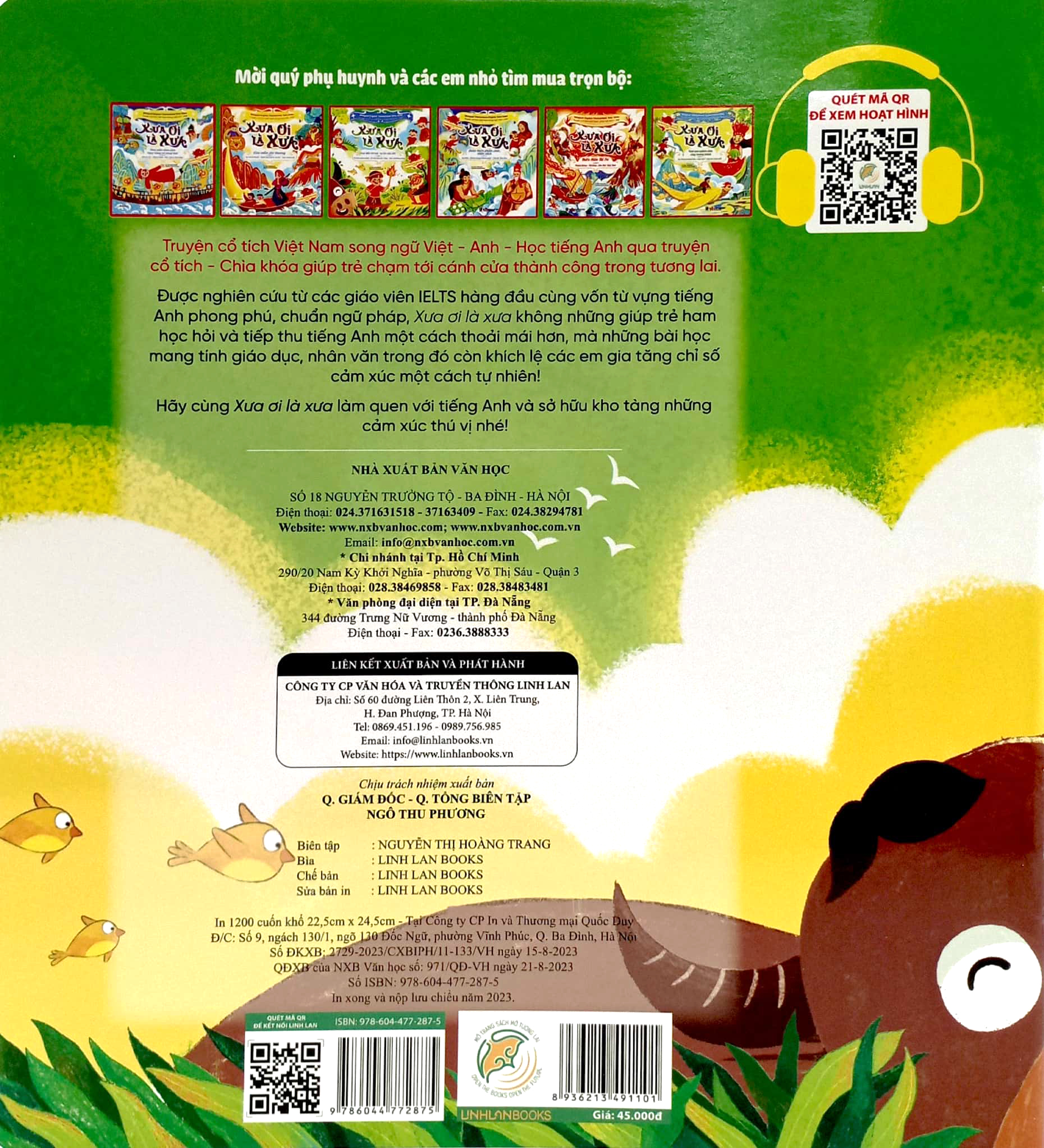 xưa ơi là xưa - vun đắp trí tuệ, tự tin vào đời - bilingual vietnamese - english fairy tales - truyện cổ tích việt nam song ngữ việt - anh - Ảnh 6