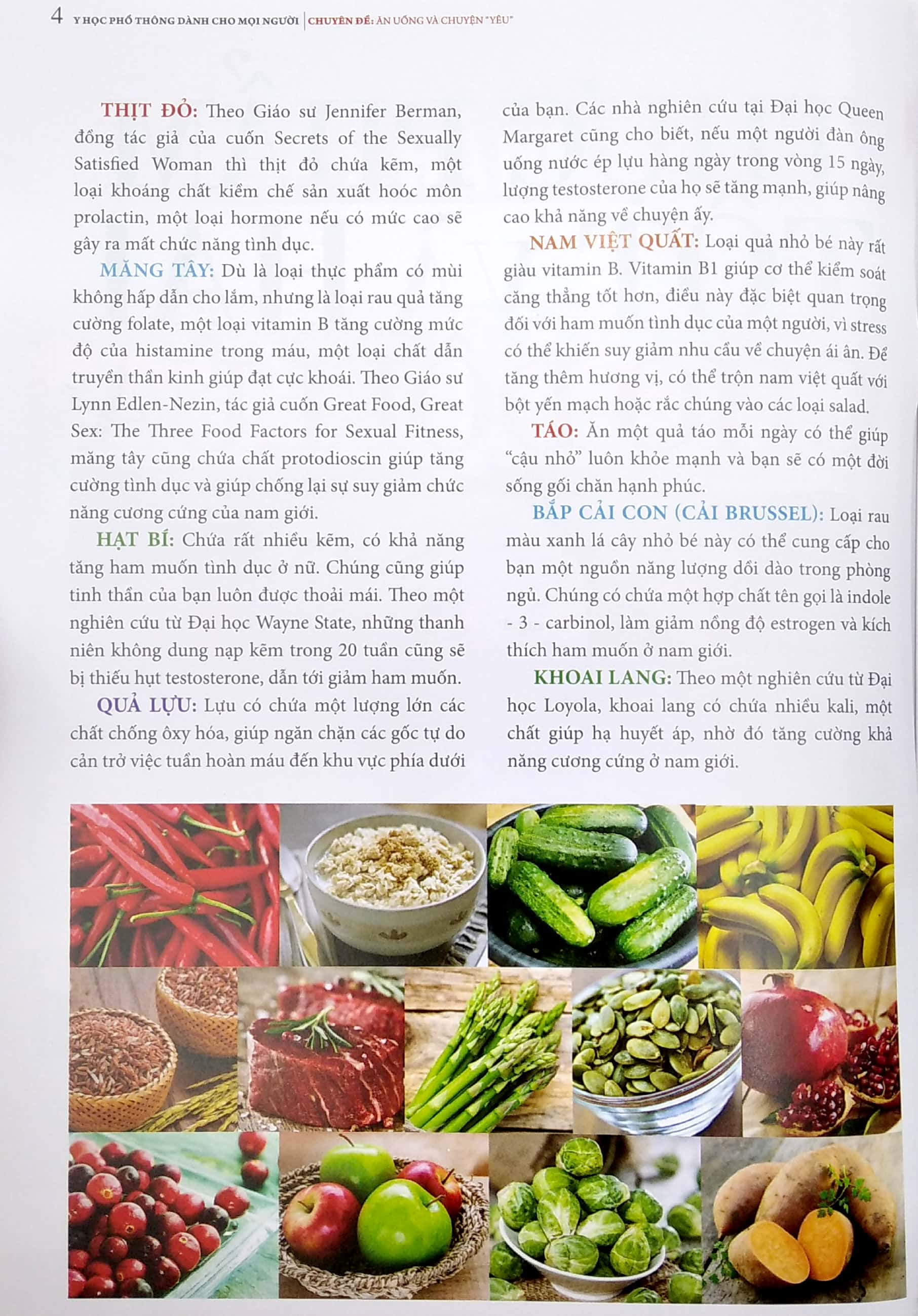 y học phổ thông dành cho mọi người - chuyên đề: ăn uống và chuyện yêu - Ảnh 5
