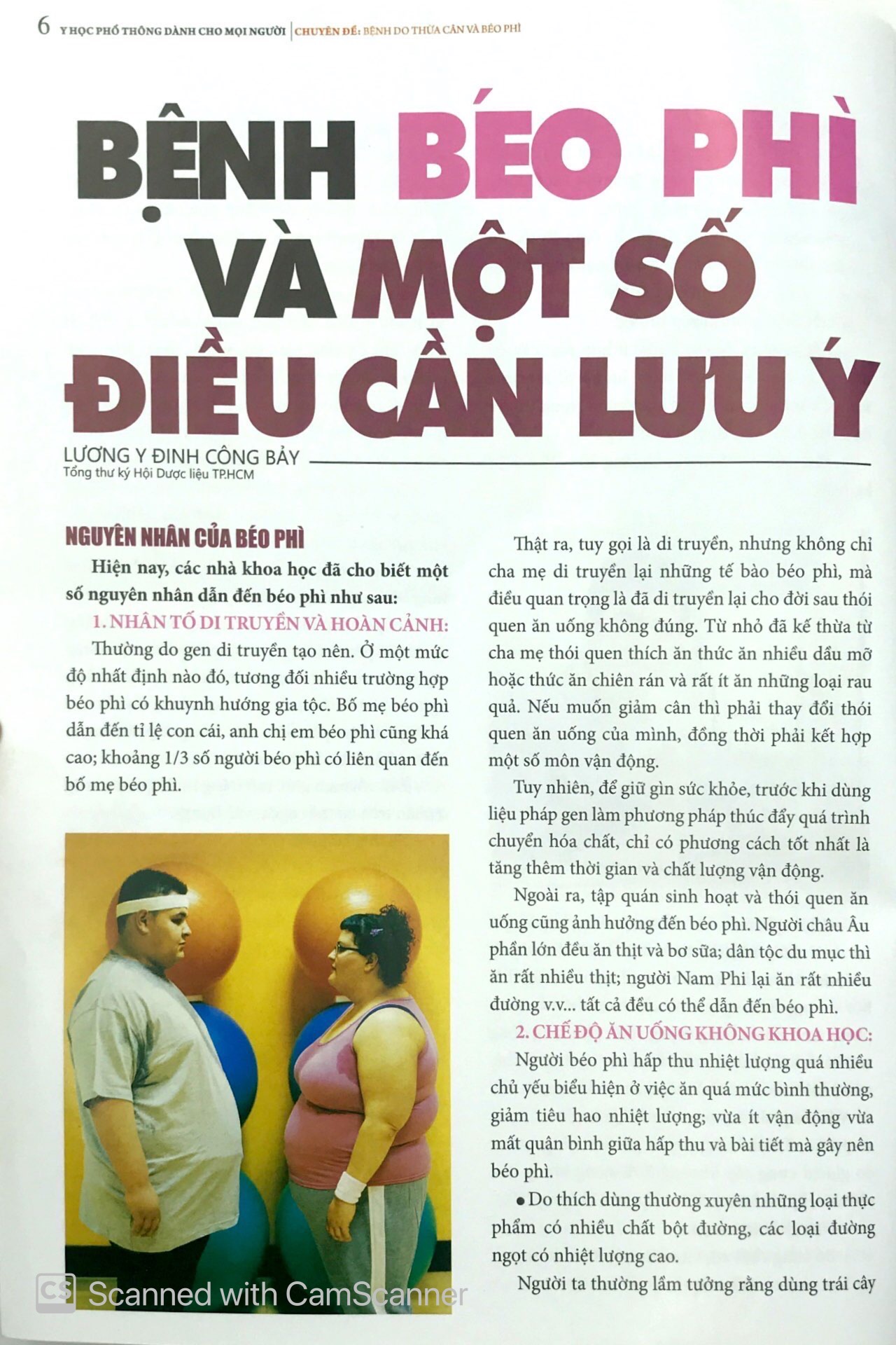 y học phổ thông dành cho mọi người - chuyên đề: bệnh do thừa cân và béo phì - Ảnh 6
