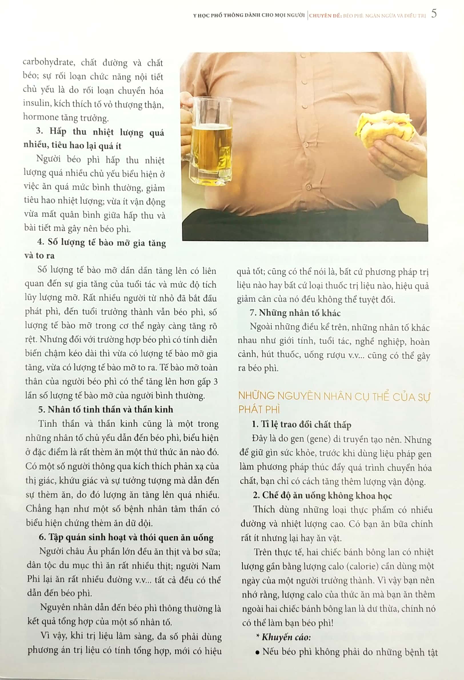 y học phổ thông dành cho mọi người - chuyên đề: béo phì - ngăn ngừa và điều trị - Ảnh 3