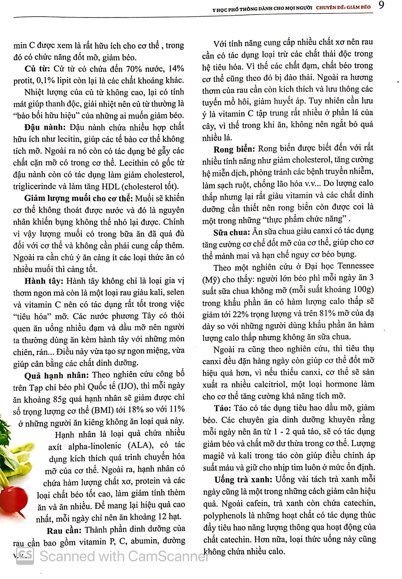 y học phổ thông dành cho mọi người - chuyên đề: giảm béo - Ảnh 9