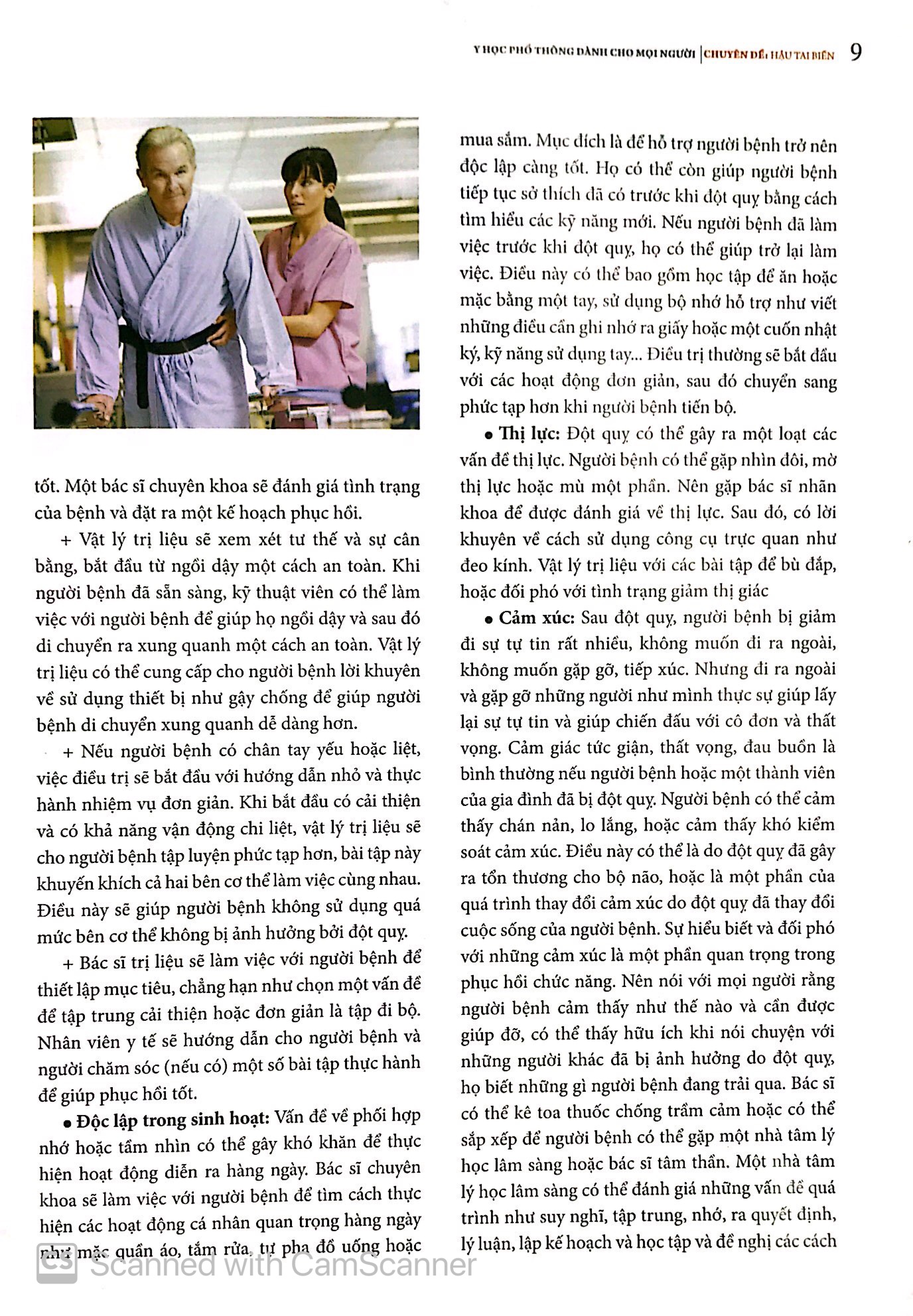 y học phổ thông dành cho mọi người - chuyên đề: hậu tai biến - Ảnh 9
