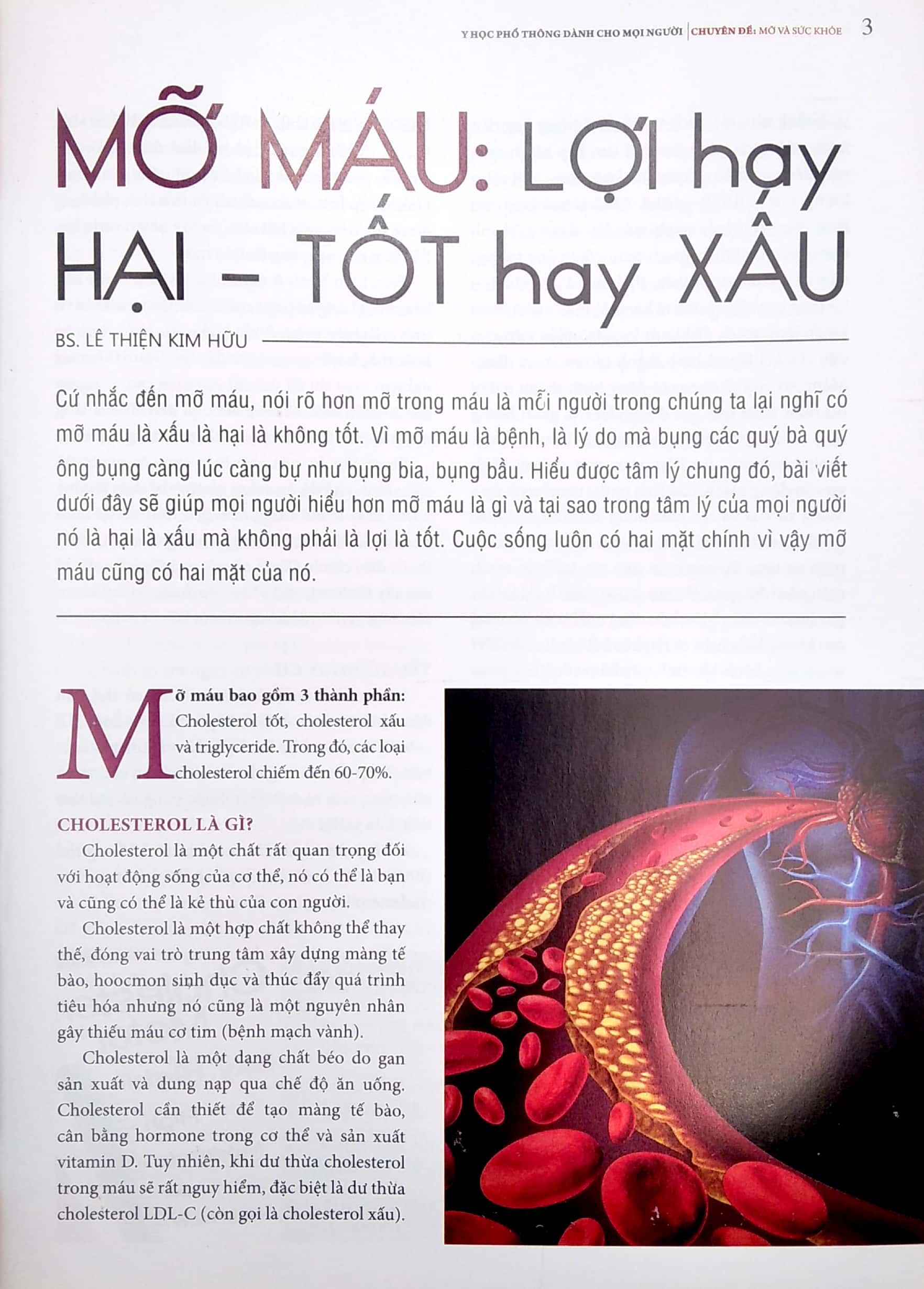 y học phổ thông dành cho mọi người - chuyên đề: mỡ và sức khỏe - Ảnh 4