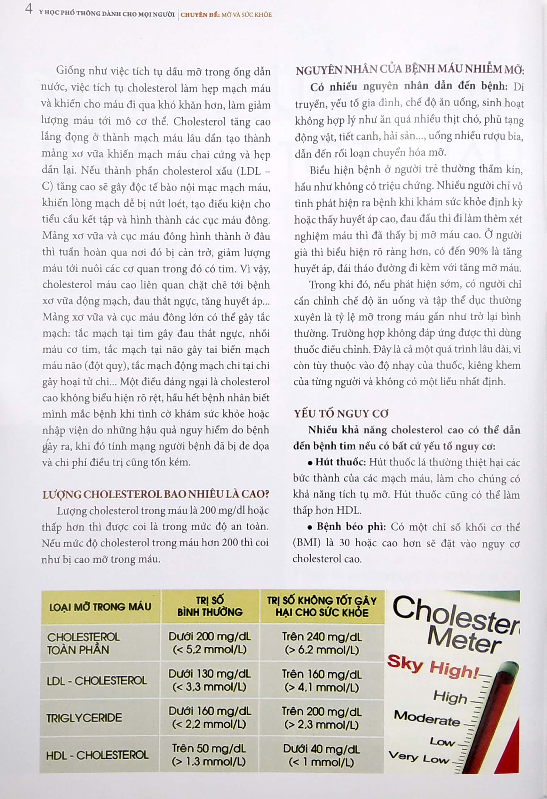 y học phổ thông dành cho mọi người - chuyên đề: mỡ và sức khỏe - Ảnh 5