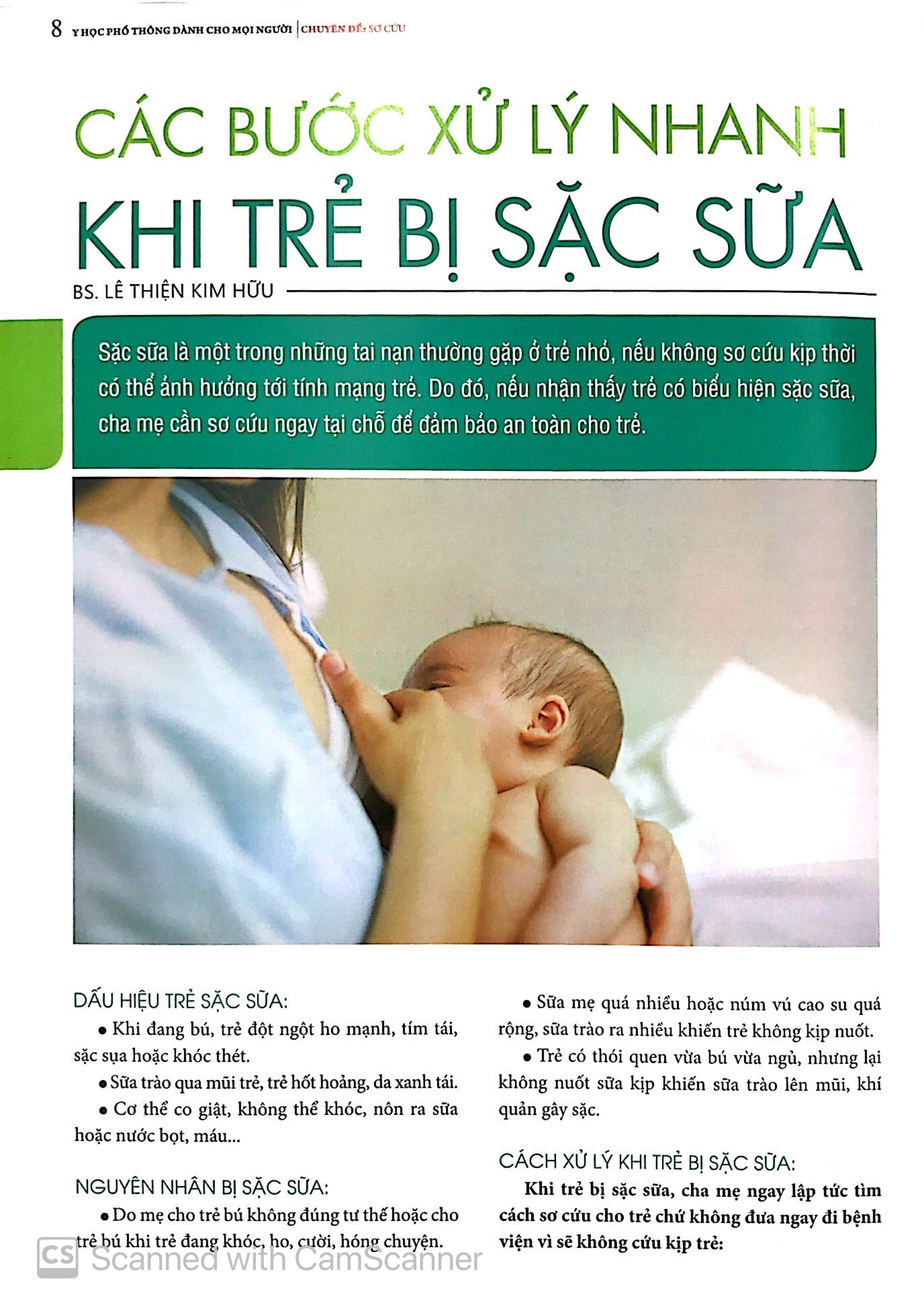 y học phổ thông dành cho mọi người - chuyên đề: sơ cứu - Ảnh 8