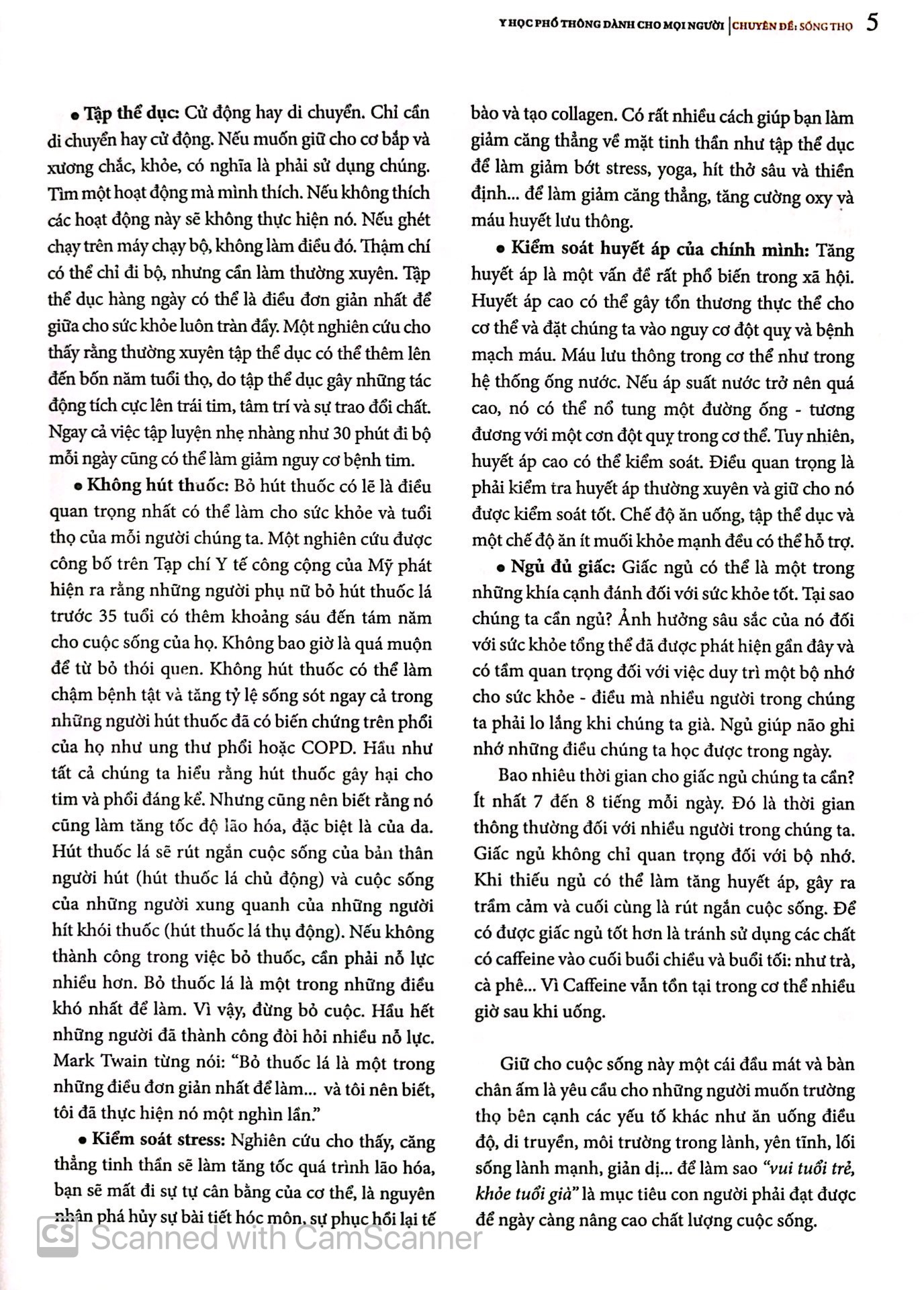 y học phổ thông dành cho mọi người - chuyên đề: sống thọ - Ảnh 5