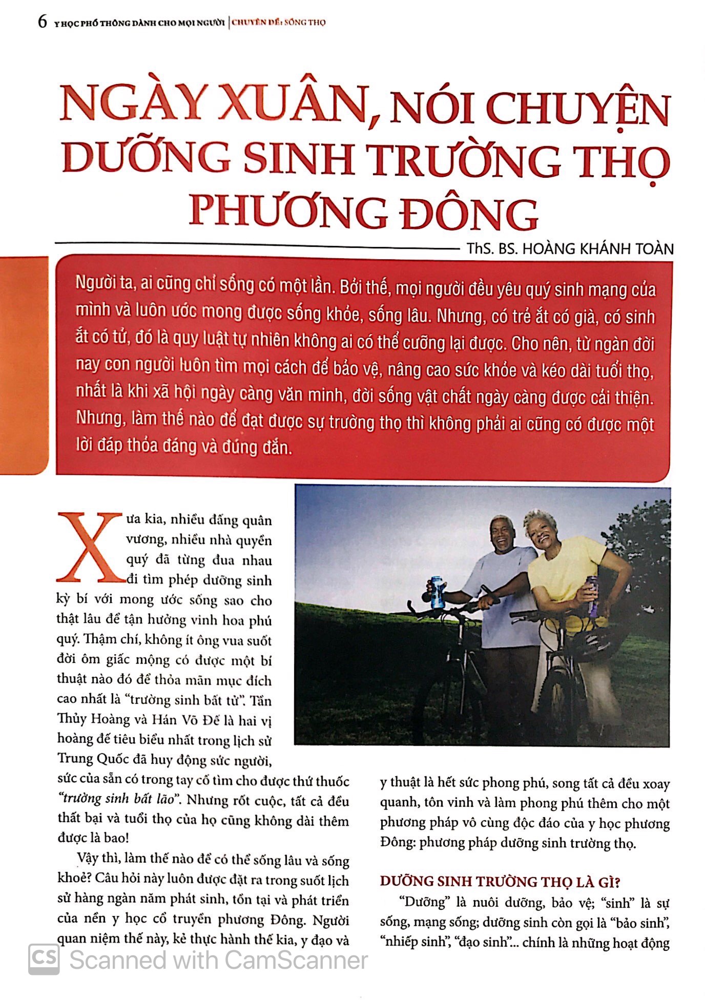 y học phổ thông dành cho mọi người - chuyên đề: sống thọ - Ảnh 6