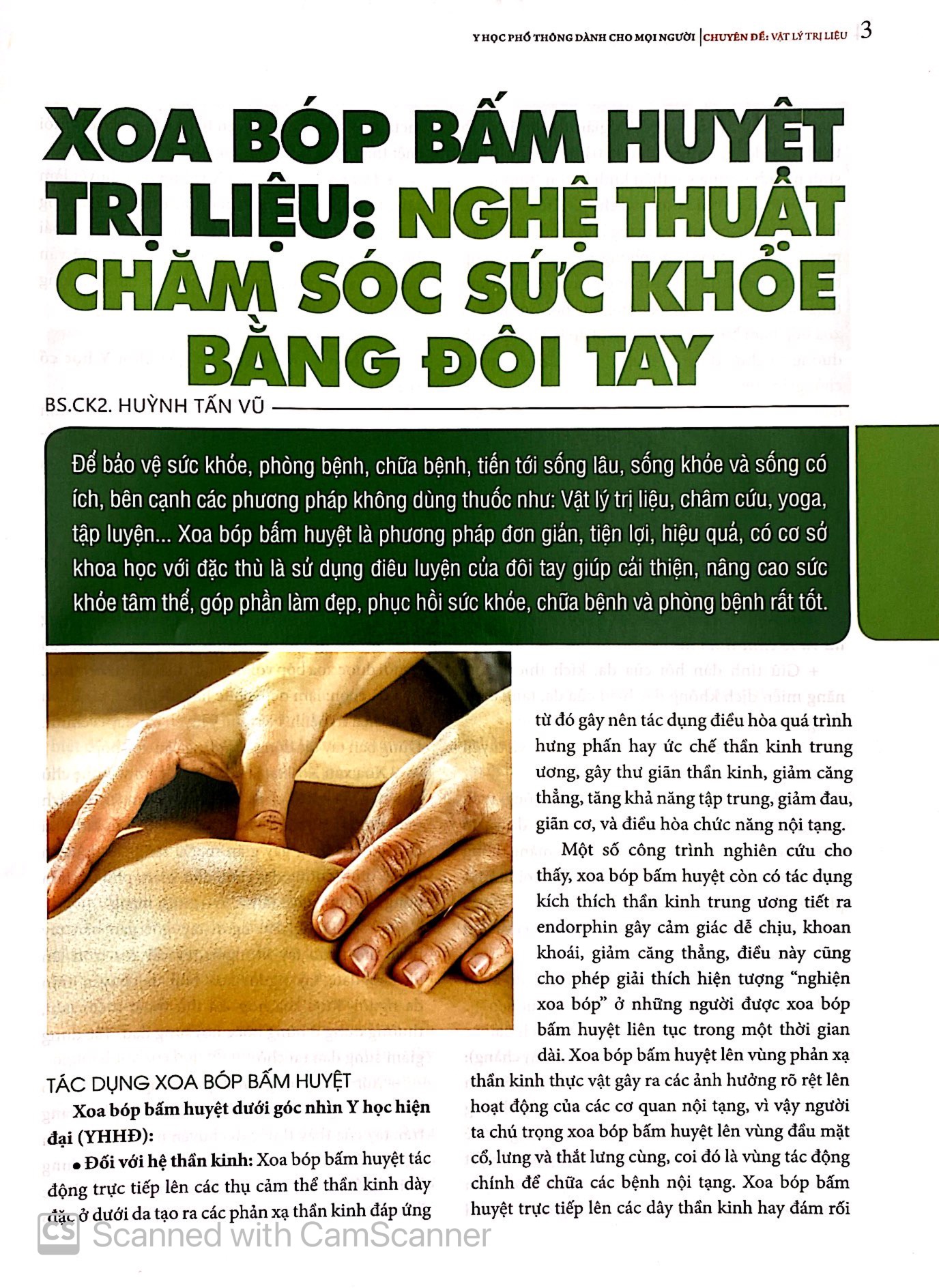 y học phổ thông dành cho mọi người - chuyên đề: vật lí trị liệu - Ảnh 4