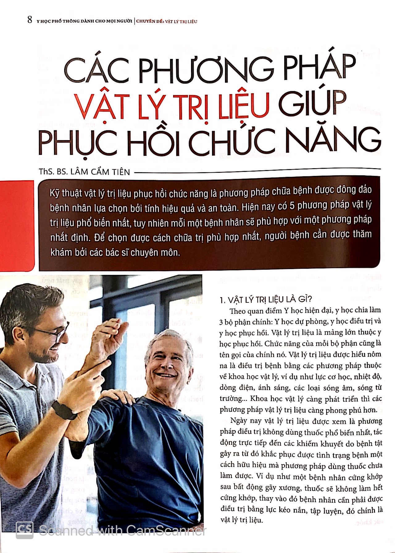 y học phổ thông dành cho mọi người - chuyên đề: vật lí trị liệu - Ảnh 9