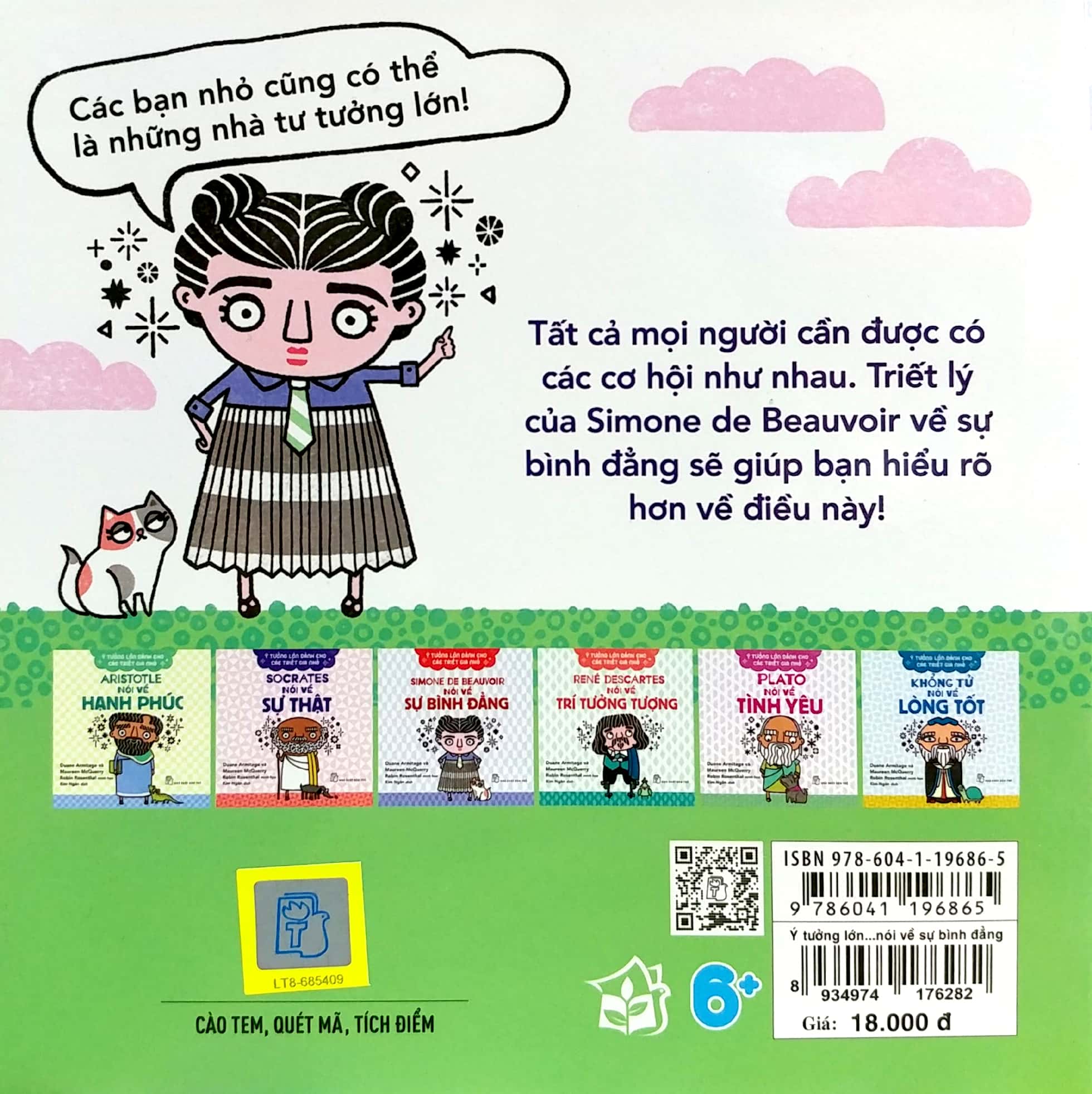 ý tưởng lớn dành cho các triết gia nhỏ - simone de beauvoir nói về sự bình đẳng - Ảnh 6