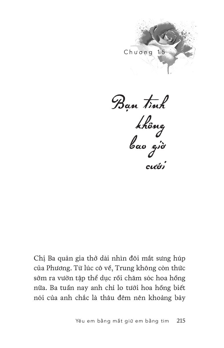 yêu em bằng mắt, giữ em bằng tim - tặng kèm chữ ký tác giả - Ảnh 5