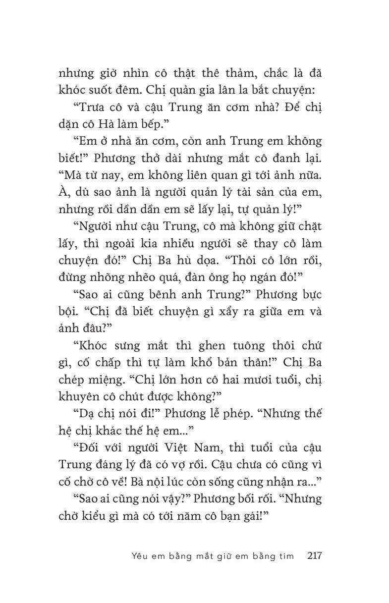 yêu em bằng mắt, giữ em bằng tim - tặng kèm chữ ký tác giả - Ảnh 7