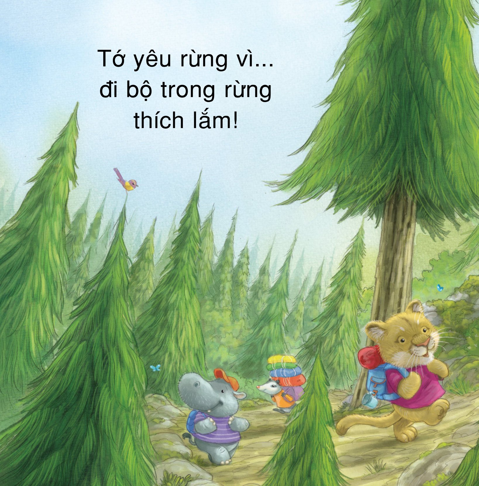 yêu rừng theo cách riêng của trẻ - vì sao tớ yêu rừng - Ảnh 6