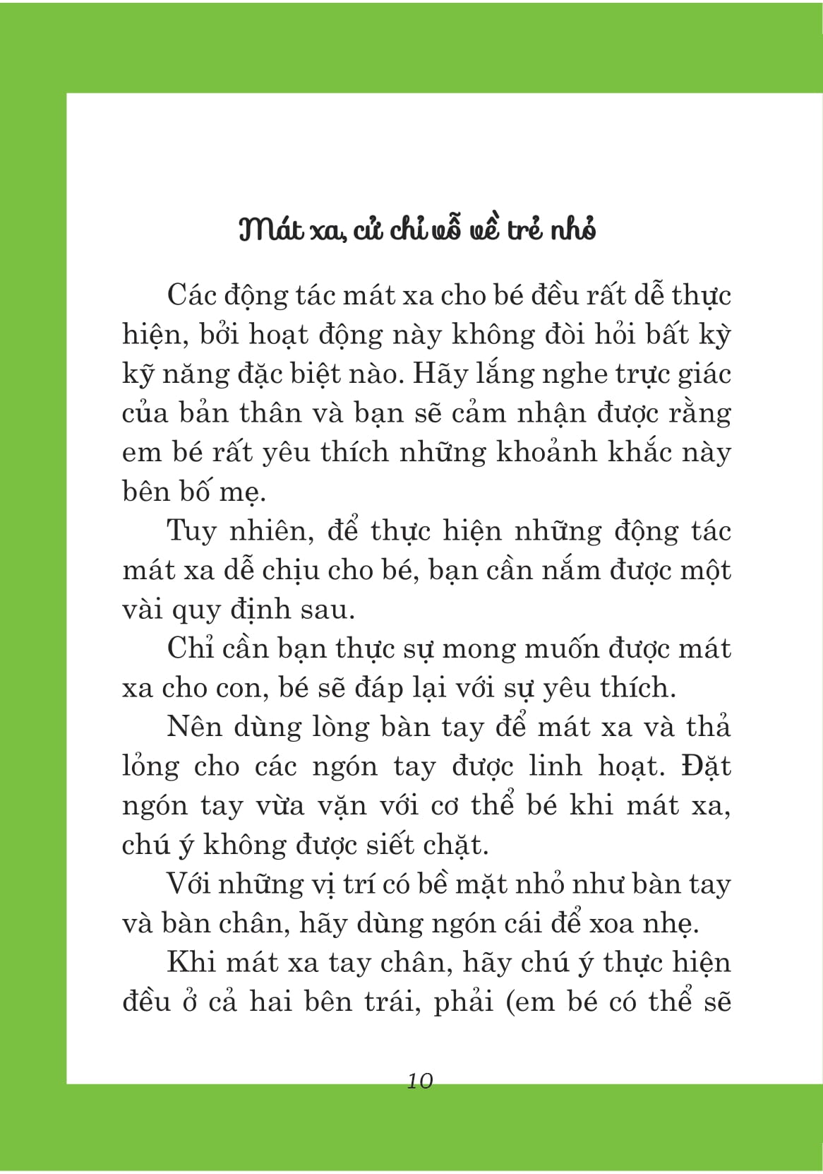 yêu thương từ bàn tay mẹ - 100 liệu pháp thư giãn và mát xa cho bé - Ảnh 6
