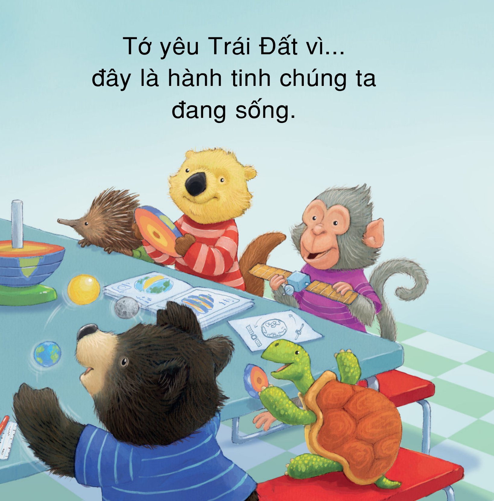 yêu trái đất theo cách riêng của trẻ - vì sao tớ yêu trái đất - Ảnh 5