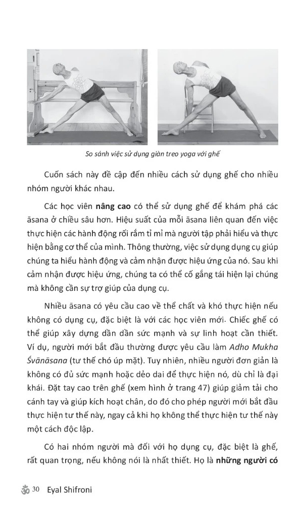 yoga với ghế bản đầy đủ - hướng dẫn thực hành toàn diện iyengar yoga với ghế - Ảnh 6