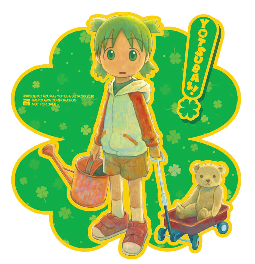 yotsuba&! - tập 10 - bản đặc biệt - tặng kèm bìa áo đặc biệt + bookmark nhựa - Ảnh 3