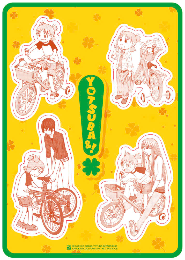 yotsuba&! - tập 6 - bản đặc biệt - tặng kèm bìa áo đặc biệt + sticker - Ảnh 3