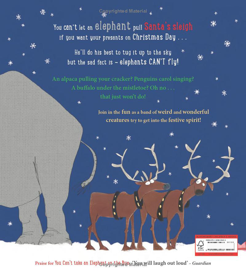 you can't let an elephant pull santa's sleigh - Ảnh 20