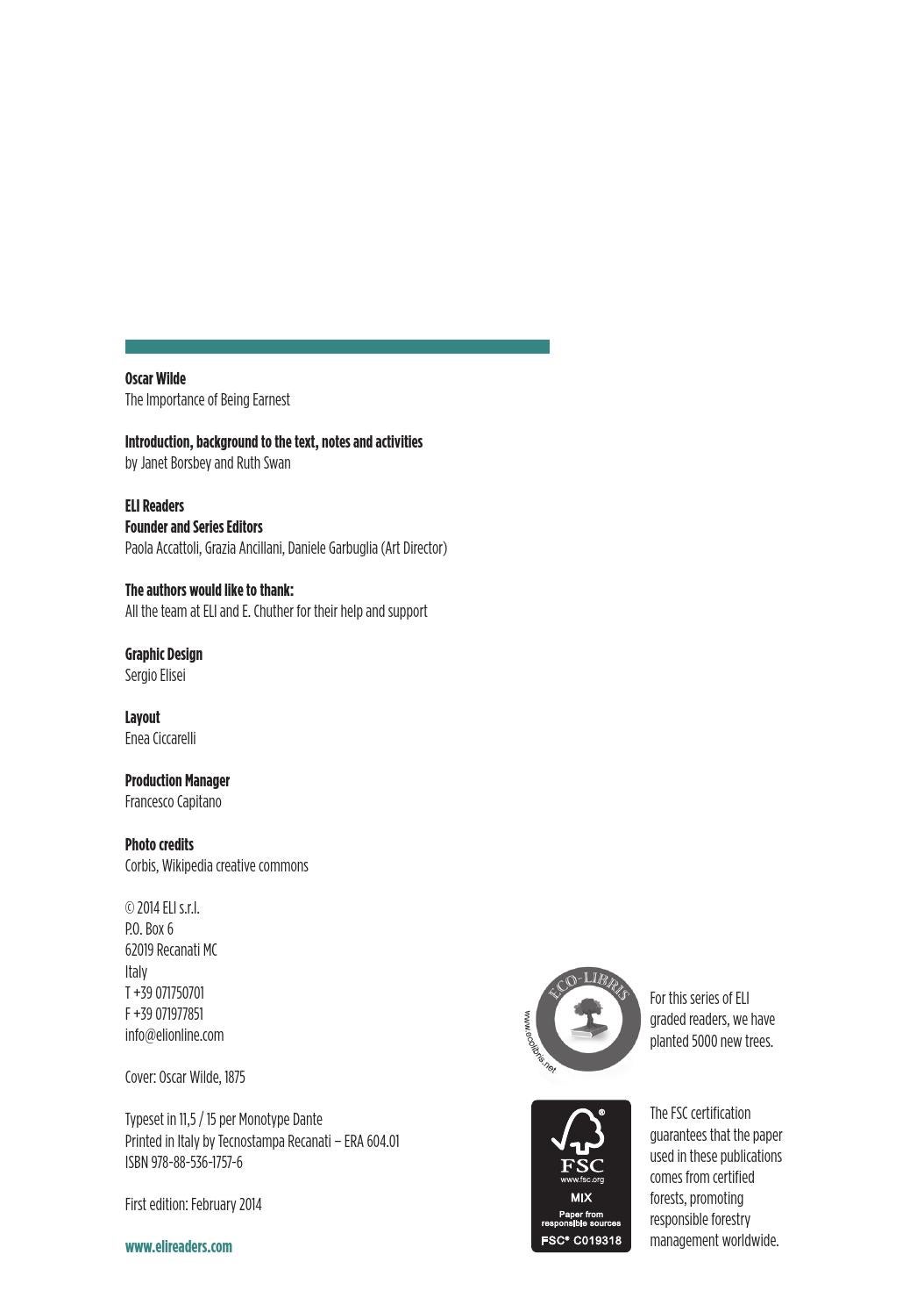 young adult eli readers - the importance of being earnest - stage 6 c2 - downloadable audio files - Ảnh 5