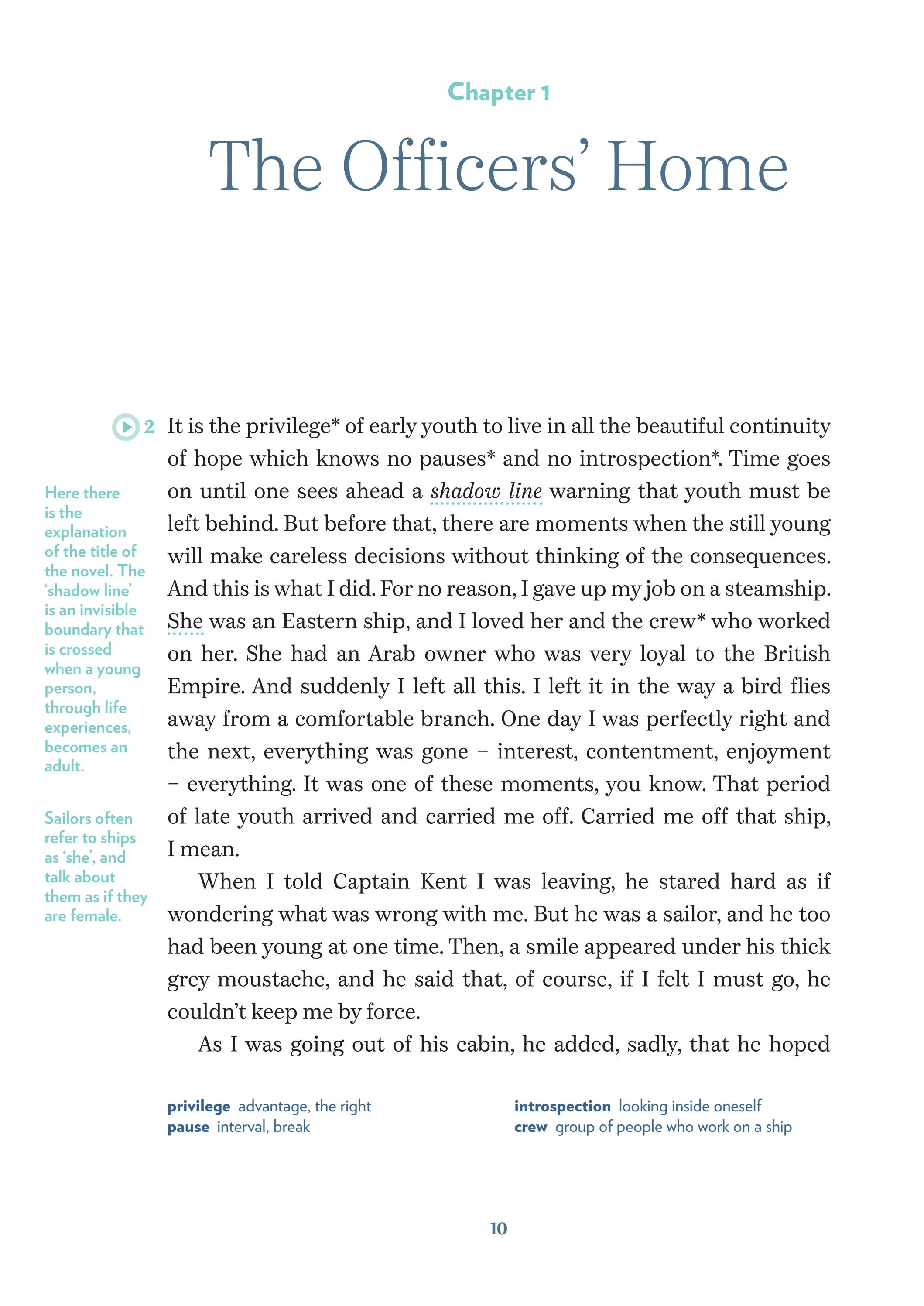 young eli readers - the shadow line - stage 4 b2 - downloadable audio files - Ảnh 12