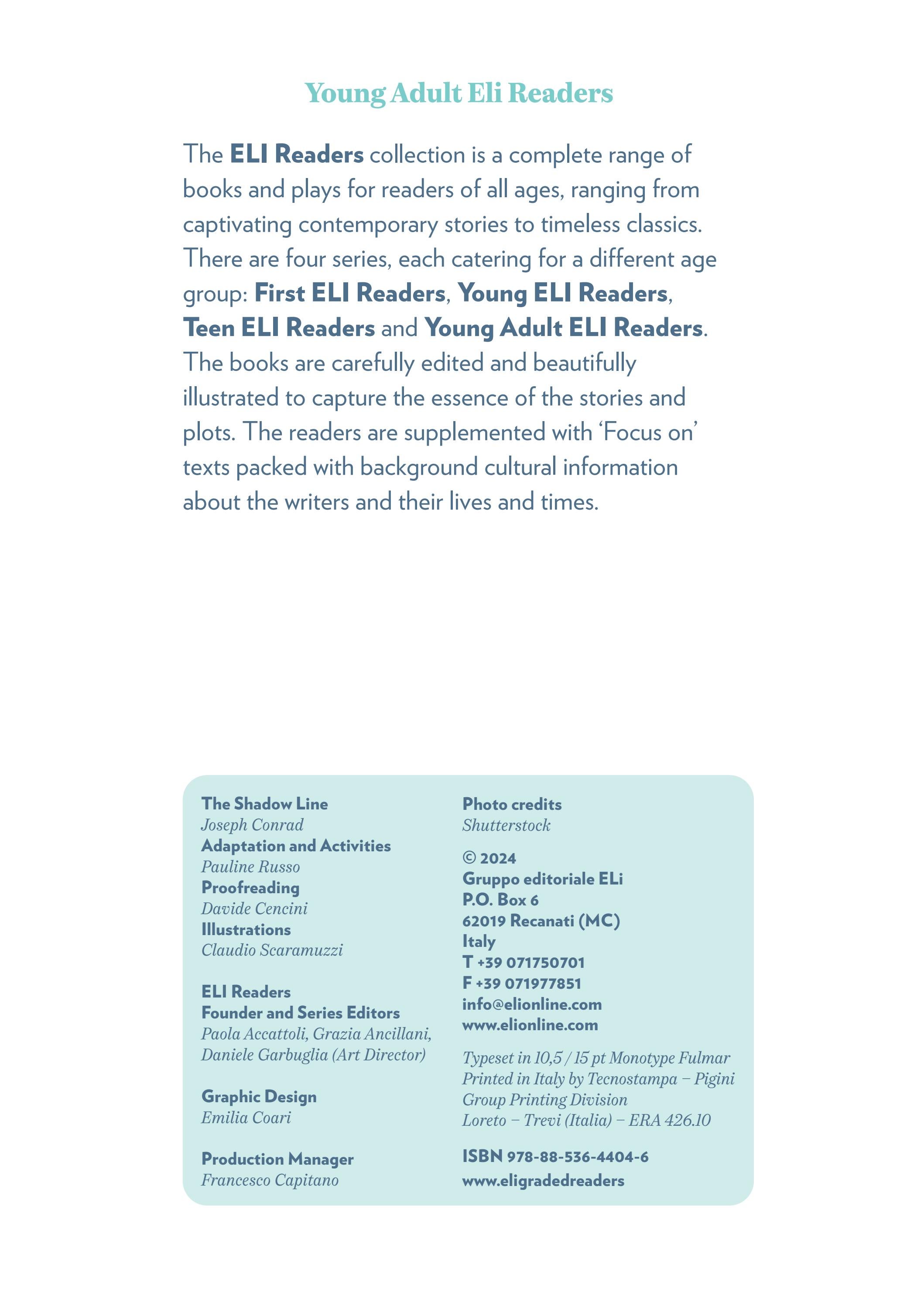 young eli readers - the shadow line - stage 4 b2 - downloadable audio files - Ảnh 6