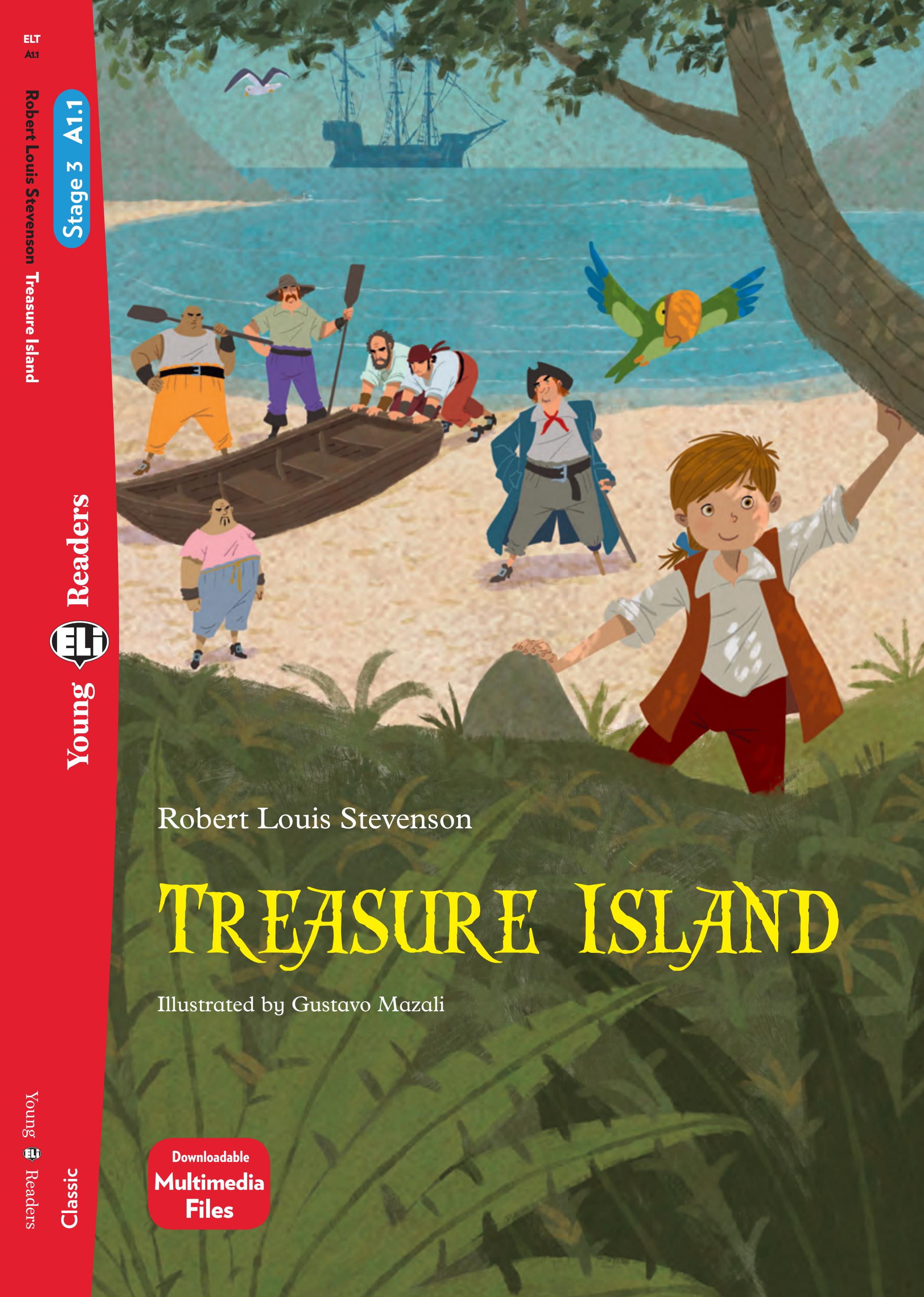 young eli readers - treasure island - stage 3 a1.1 - downloadable audio files - Ảnh 2