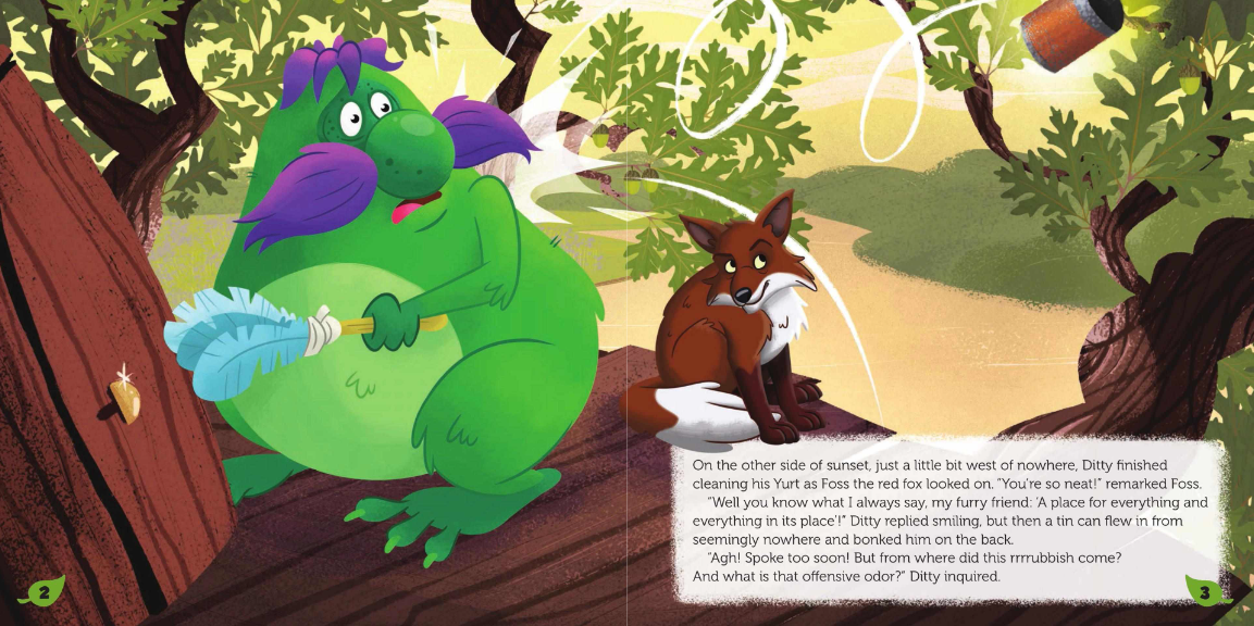 yowie picture storybook ditty ditty the lillipilli yowie - Ảnh 4