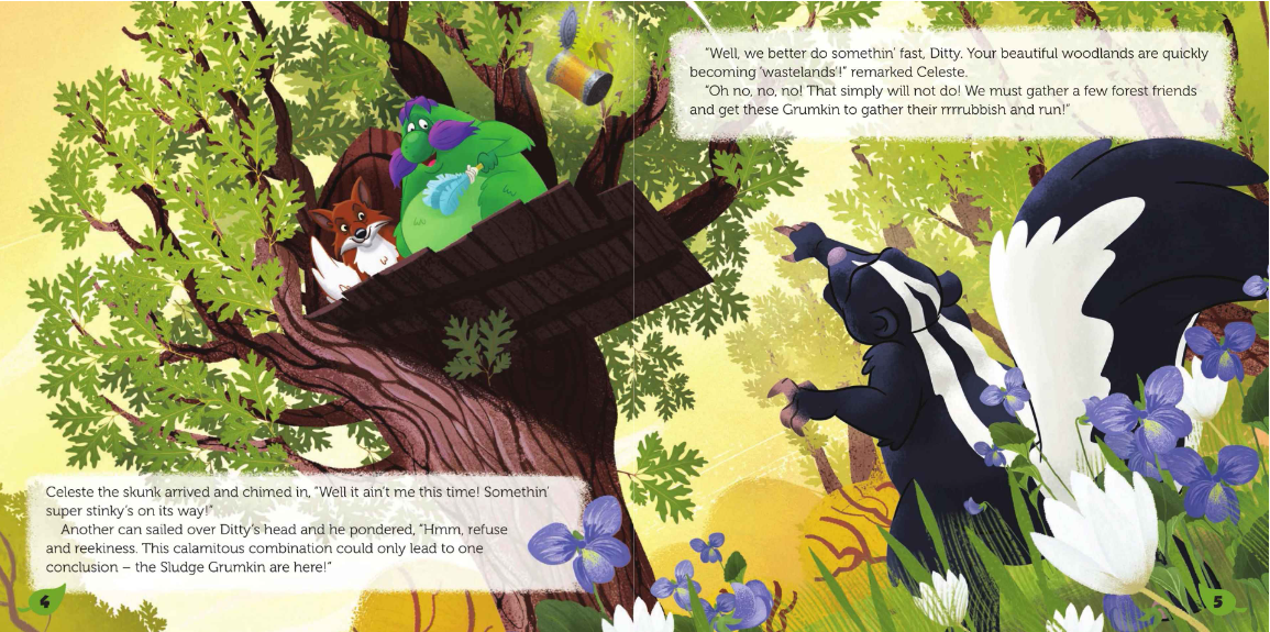 yowie picture storybook ditty ditty the lillipilli yowie - Ảnh 5