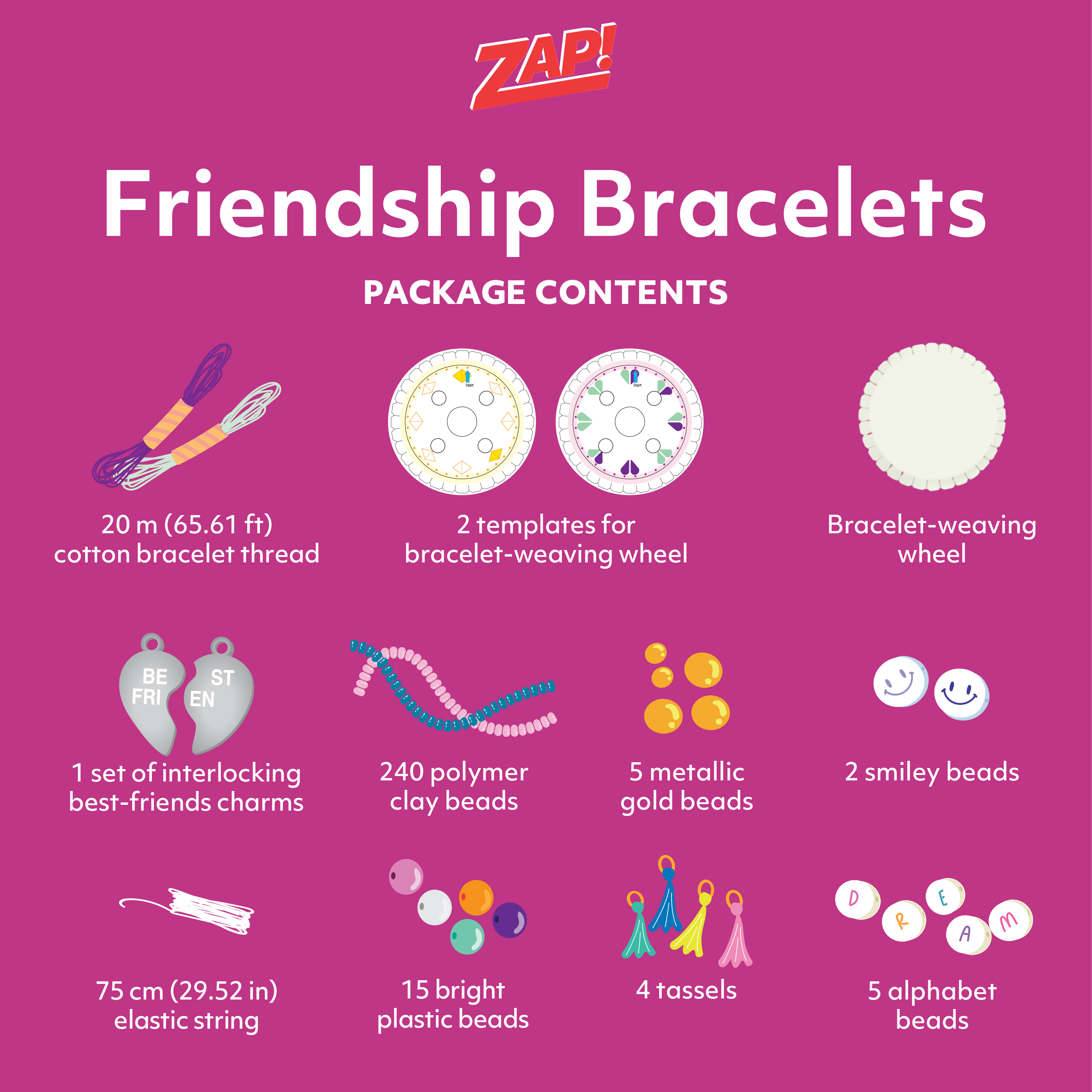 zap! friendship bracelets - Ảnh 3