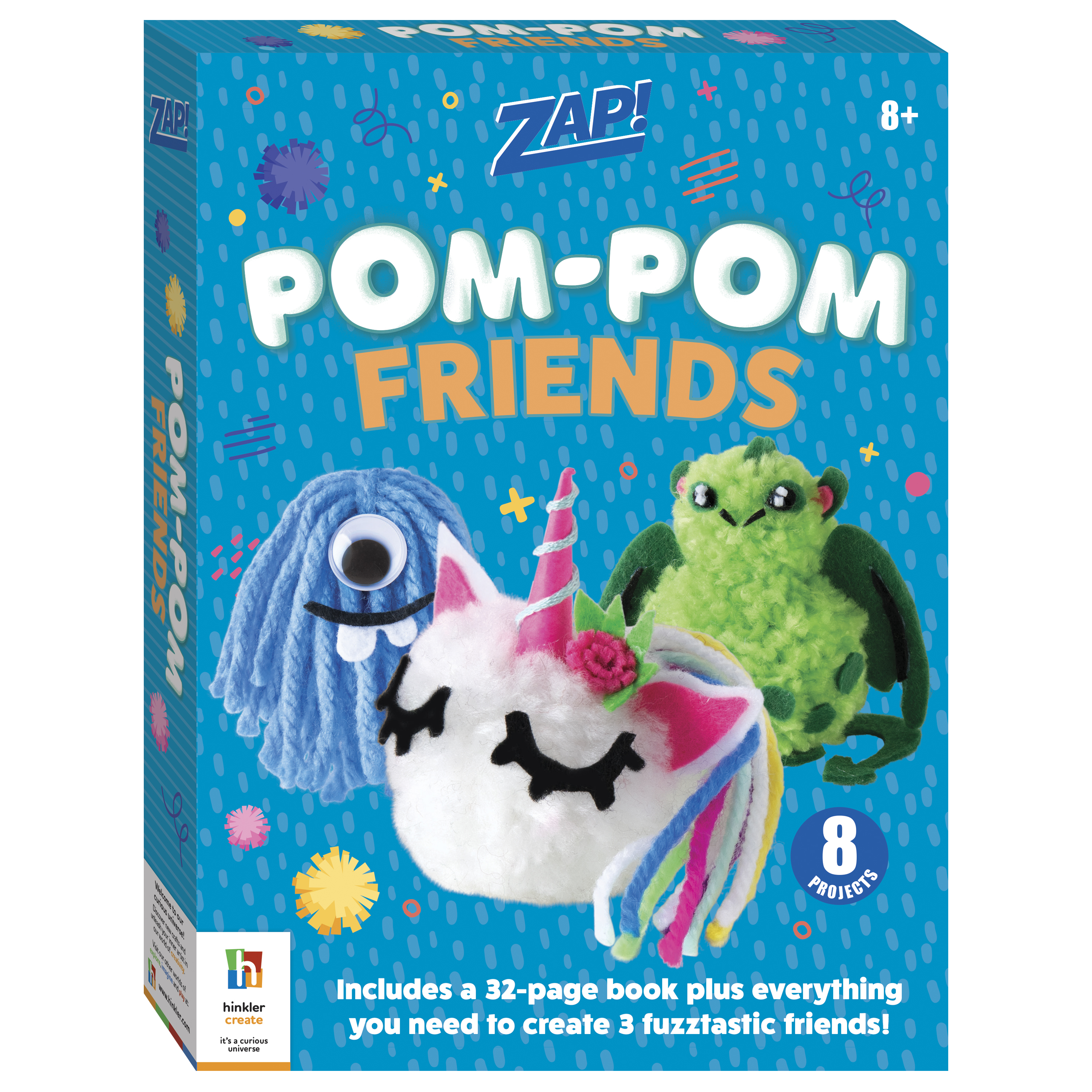 zap! pom-pom friends kit - Ảnh 2