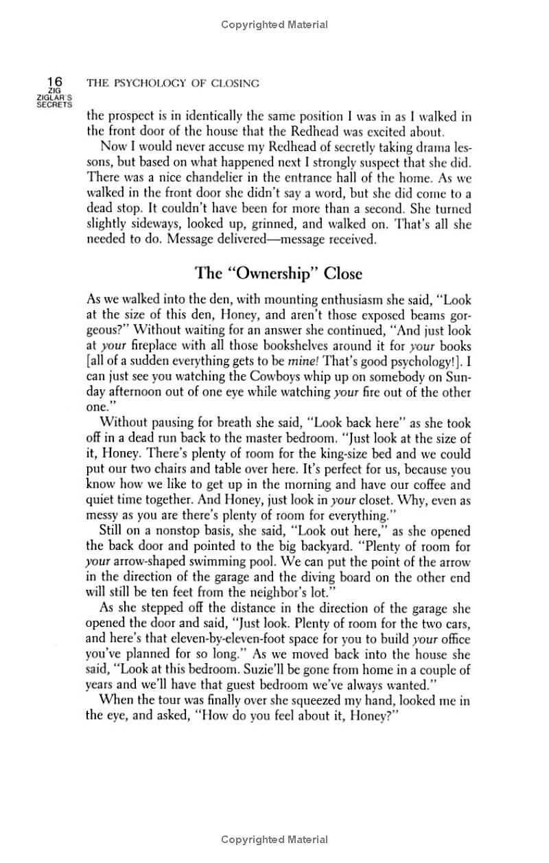 zig ziglar's secrets of closing the sale - Ảnh 8